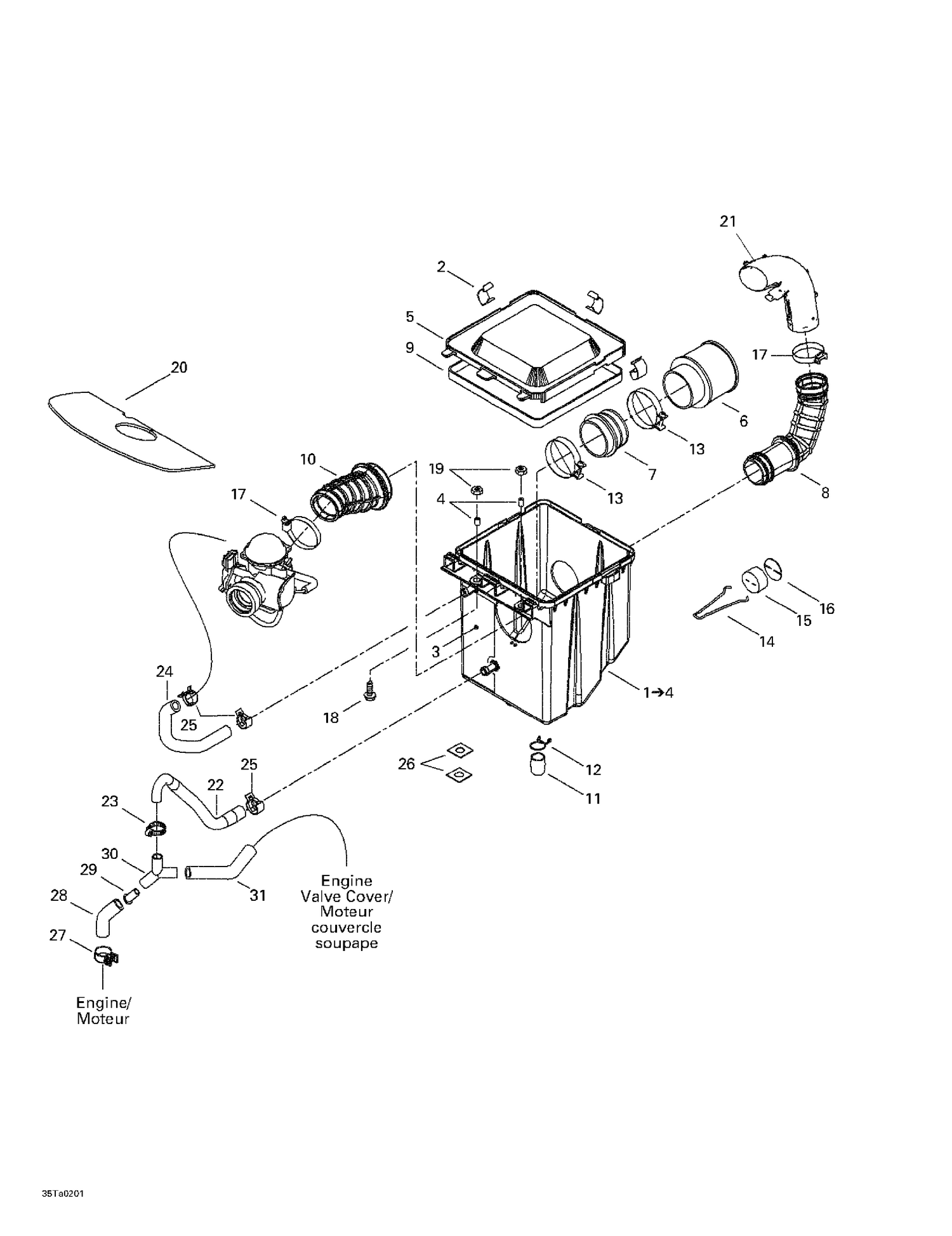 02- Air Intake Silencer