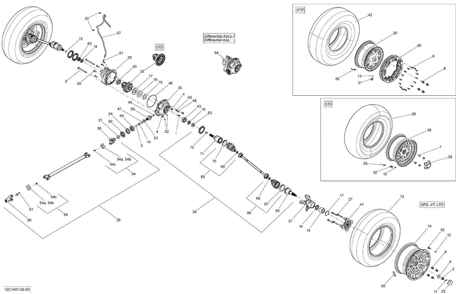 07- Drive System, Front