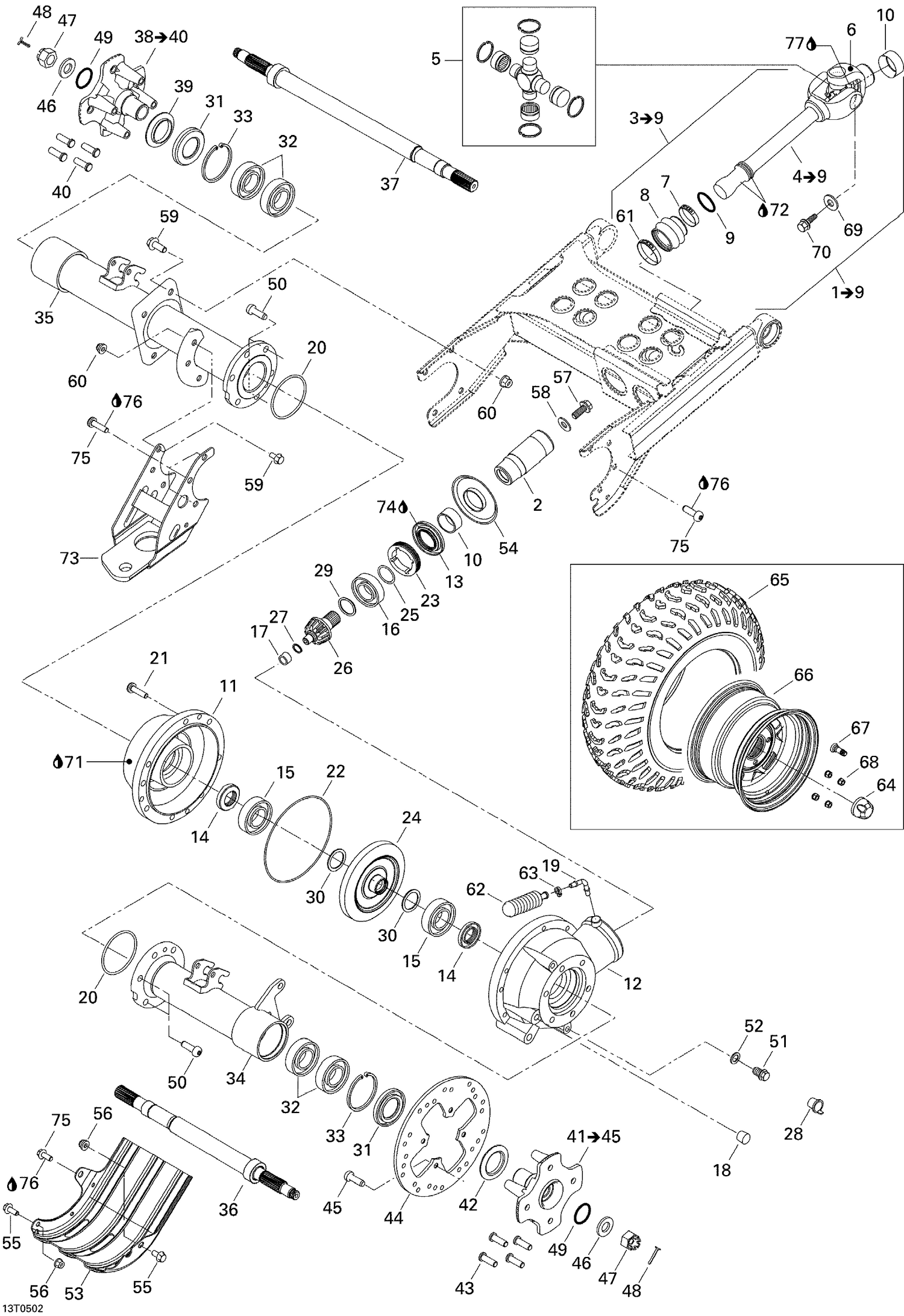 08- Drive System, Rear