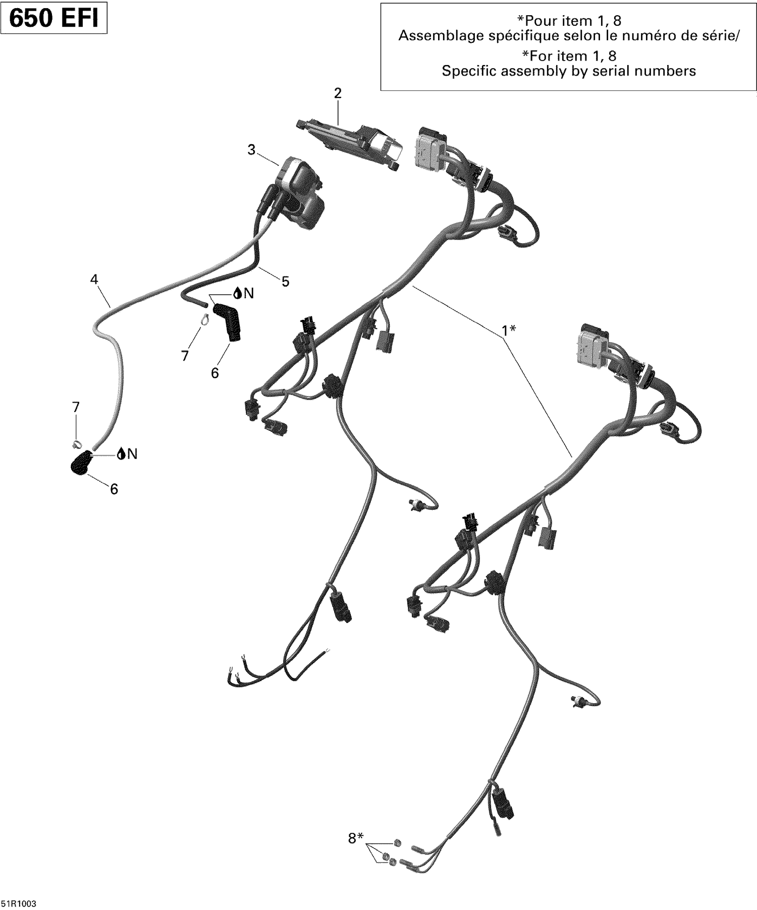 10- Engine Harness And Electronic Module
