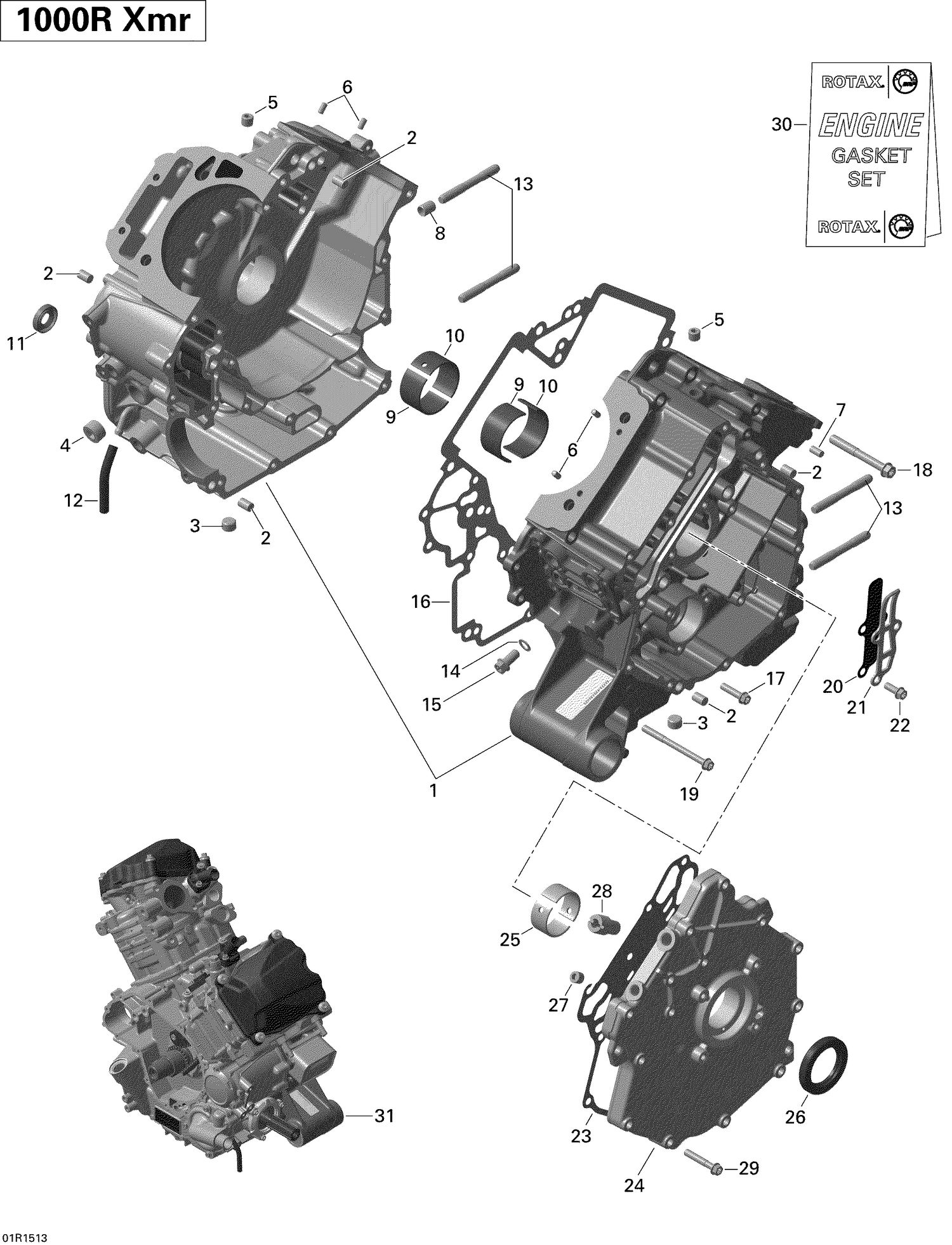 01- Crankcase _01R1513