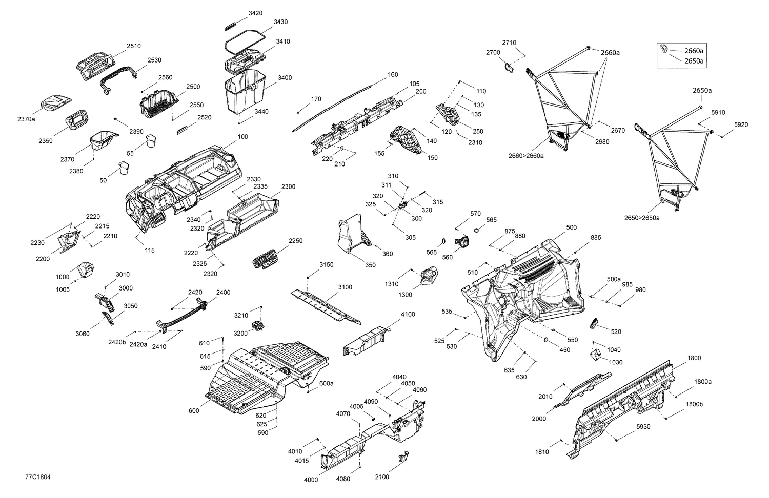 09- Cab Interior Defender Non MAX - All Package Except CAB