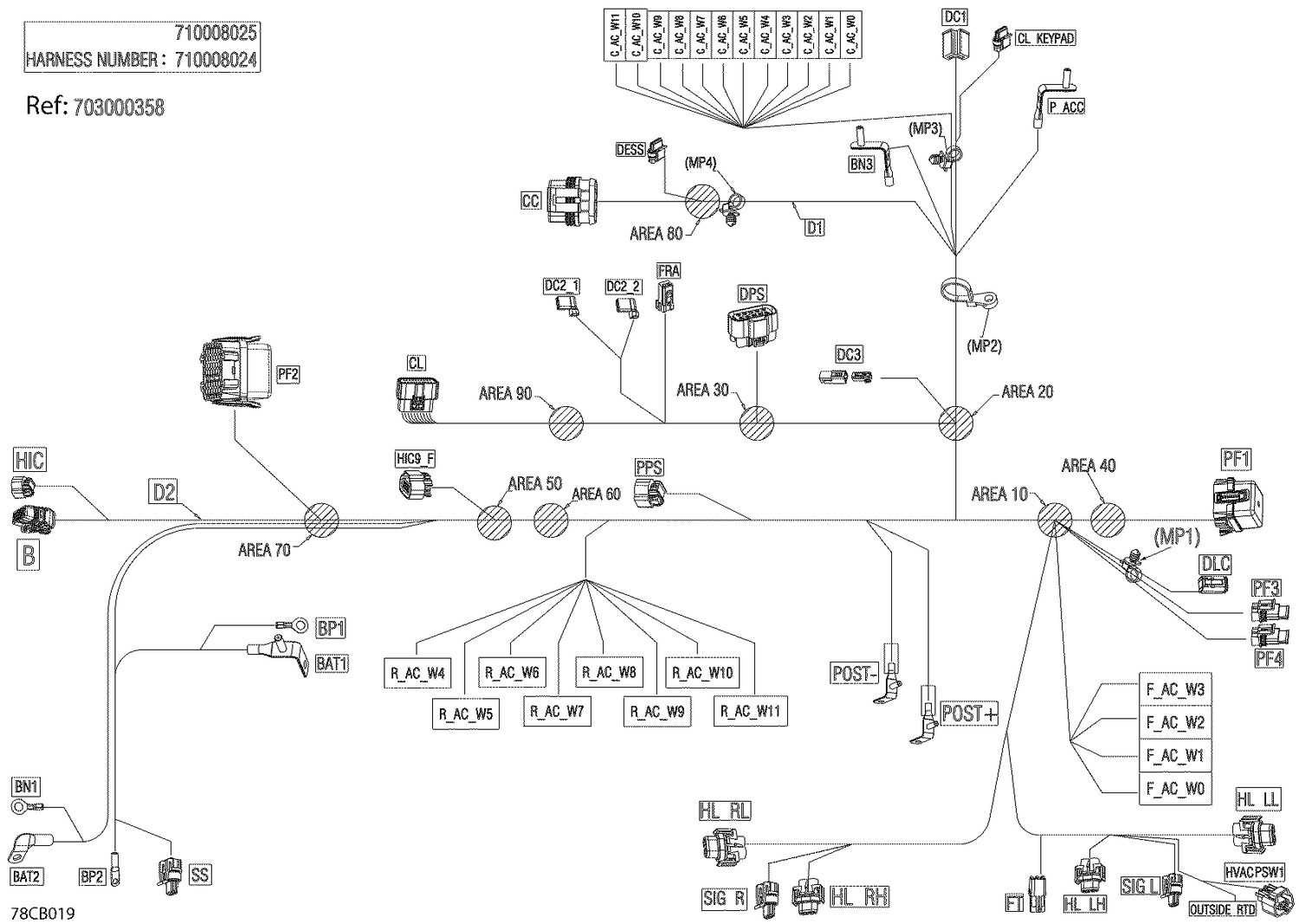 08- Electric - Main Harness - 710008024