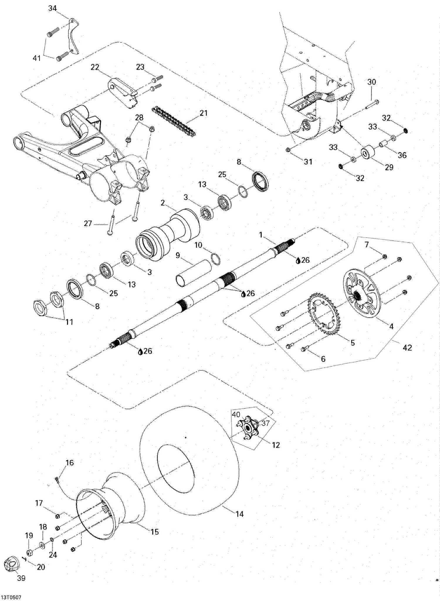 08- Drive System, Rear