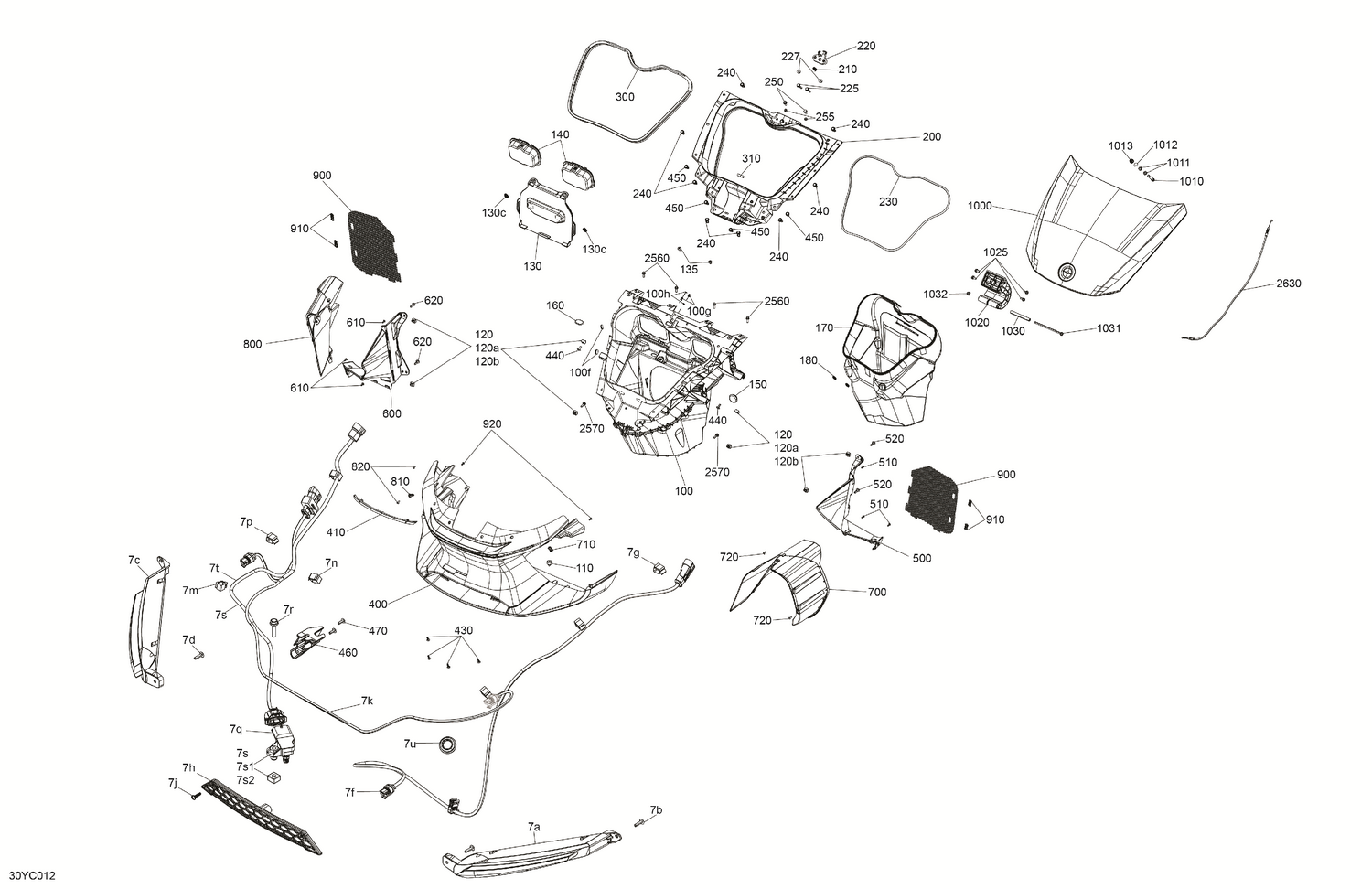 07- Body - Front Storage Tray