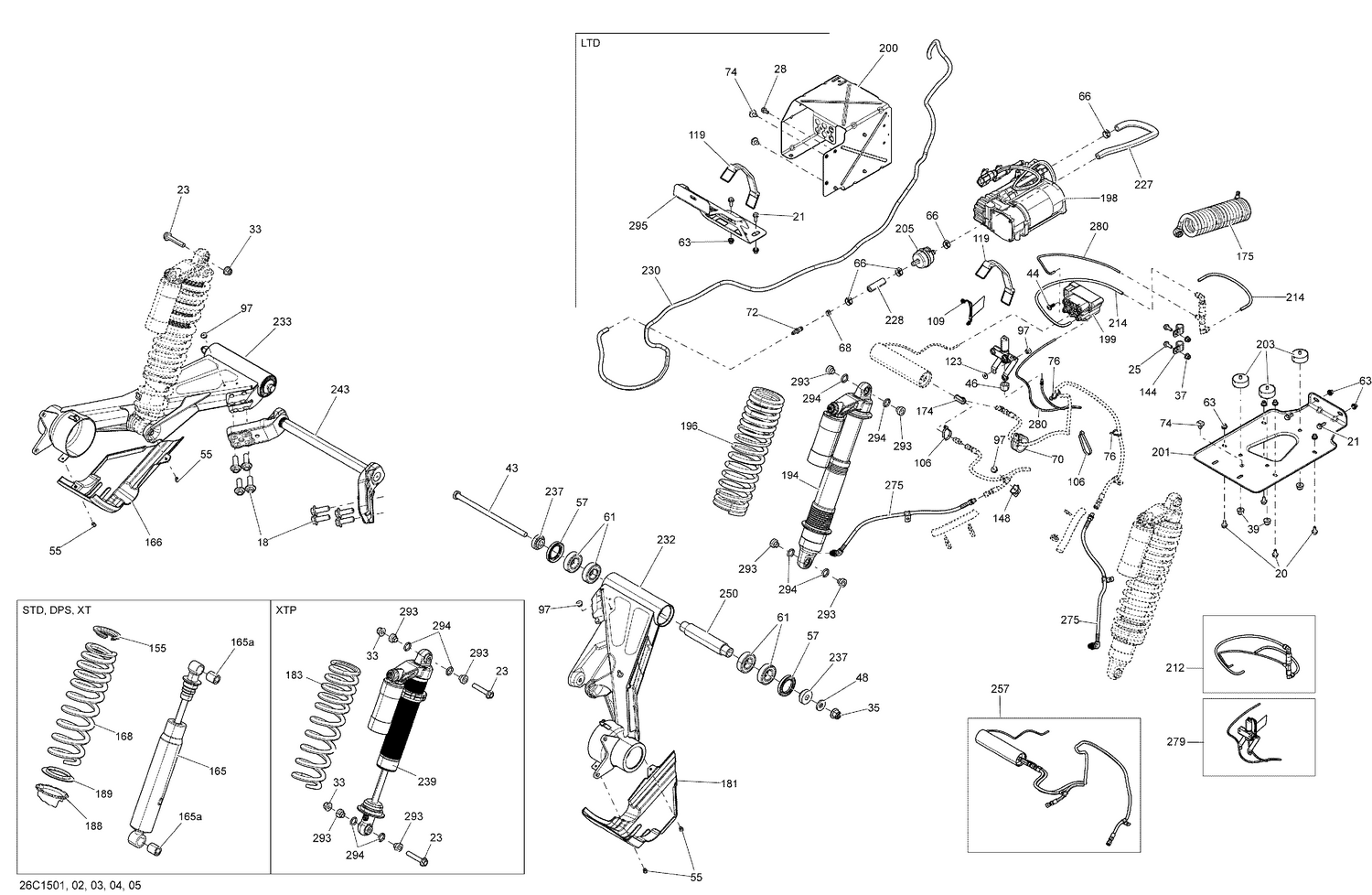 08- Rear Suspension _26C1502