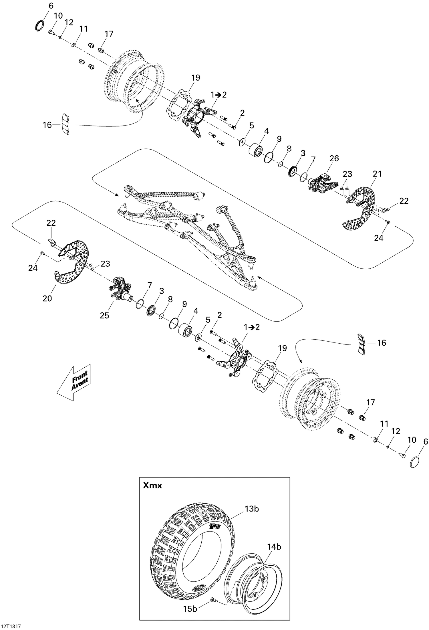 07- Drive System, Front