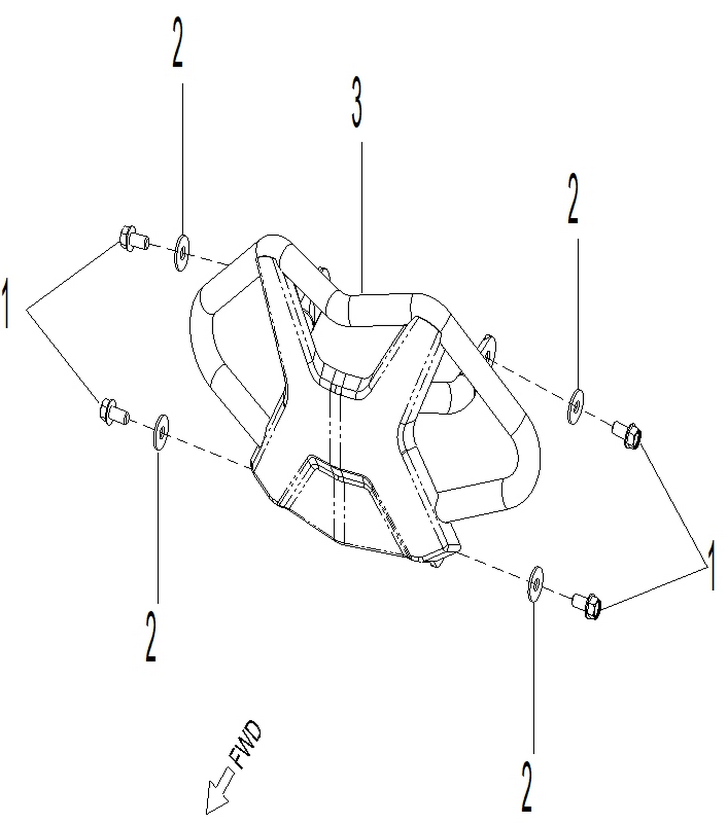06- Frame - Bumper Catalyst Grey