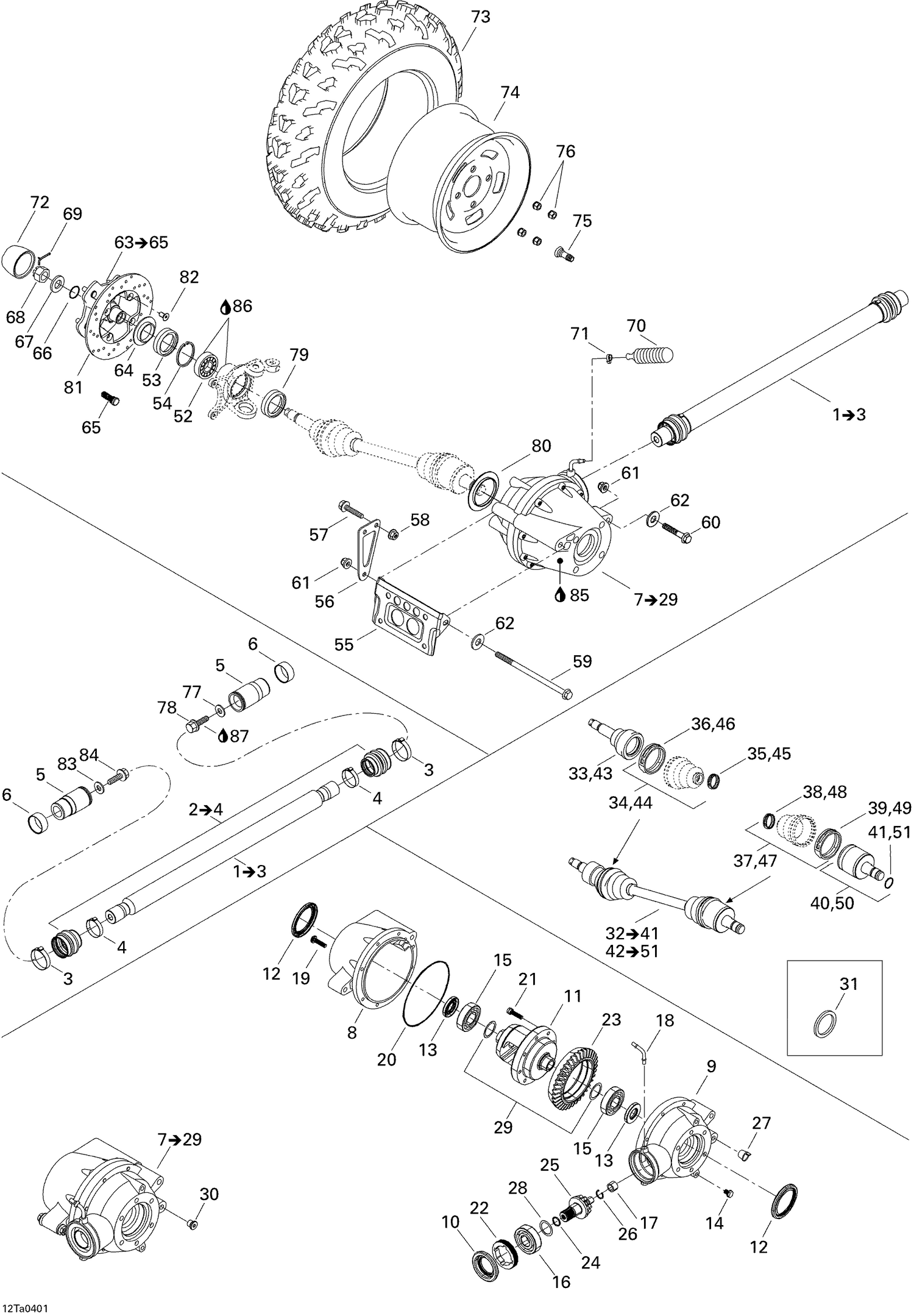 05- Drive System, Front