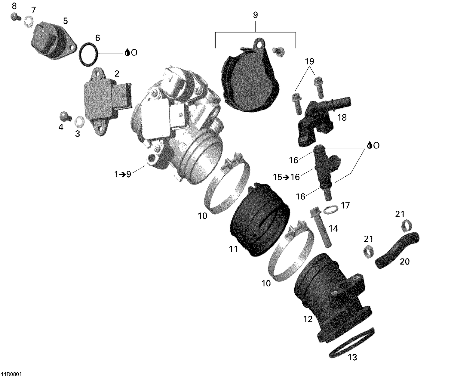 02- Intake Manifold And Throttle Body
