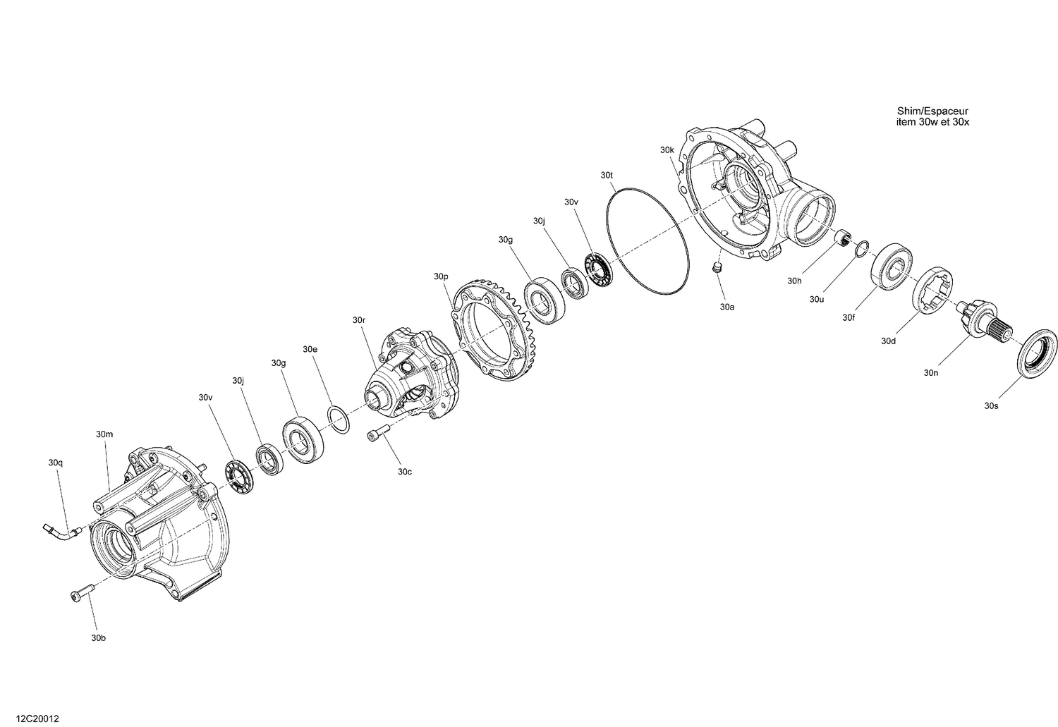 07- Front Drive - Differential Parts
