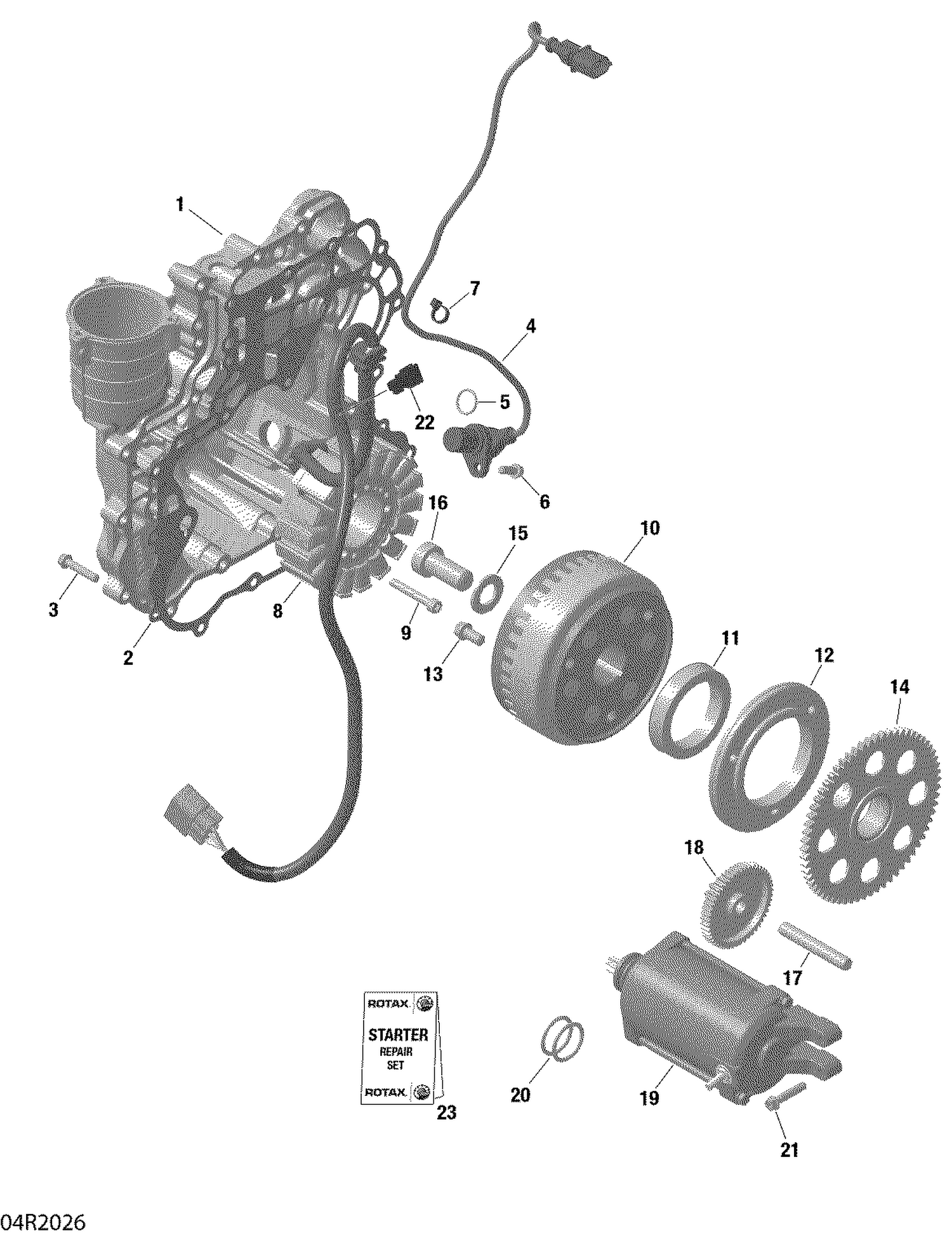 03- Magneto And Electric Starter