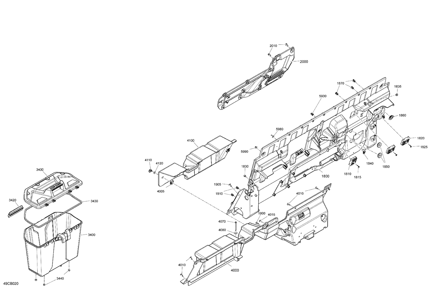 07- Cab Interior - Back Wall
