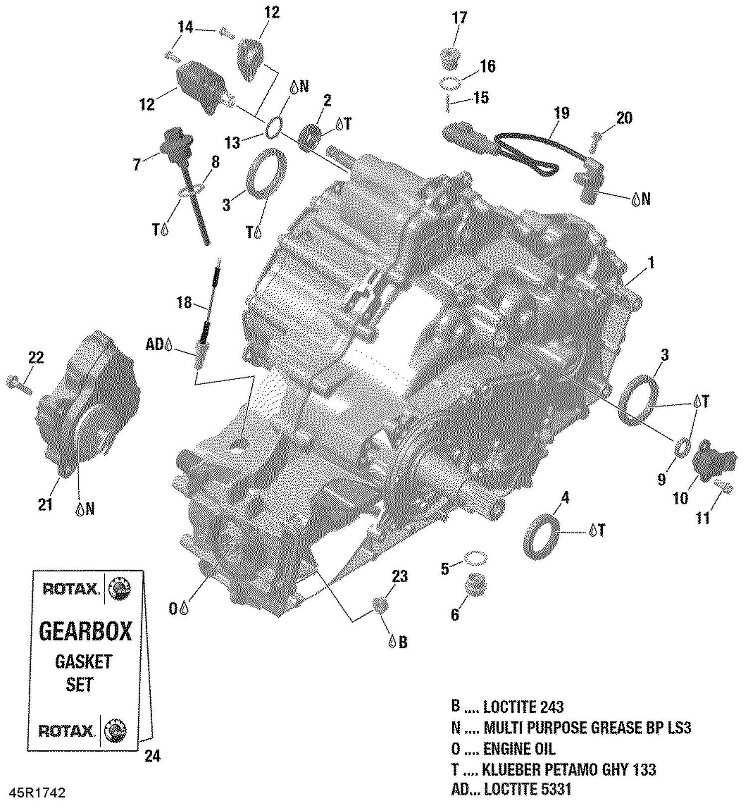 05- Gear Box Assembly - All Models
