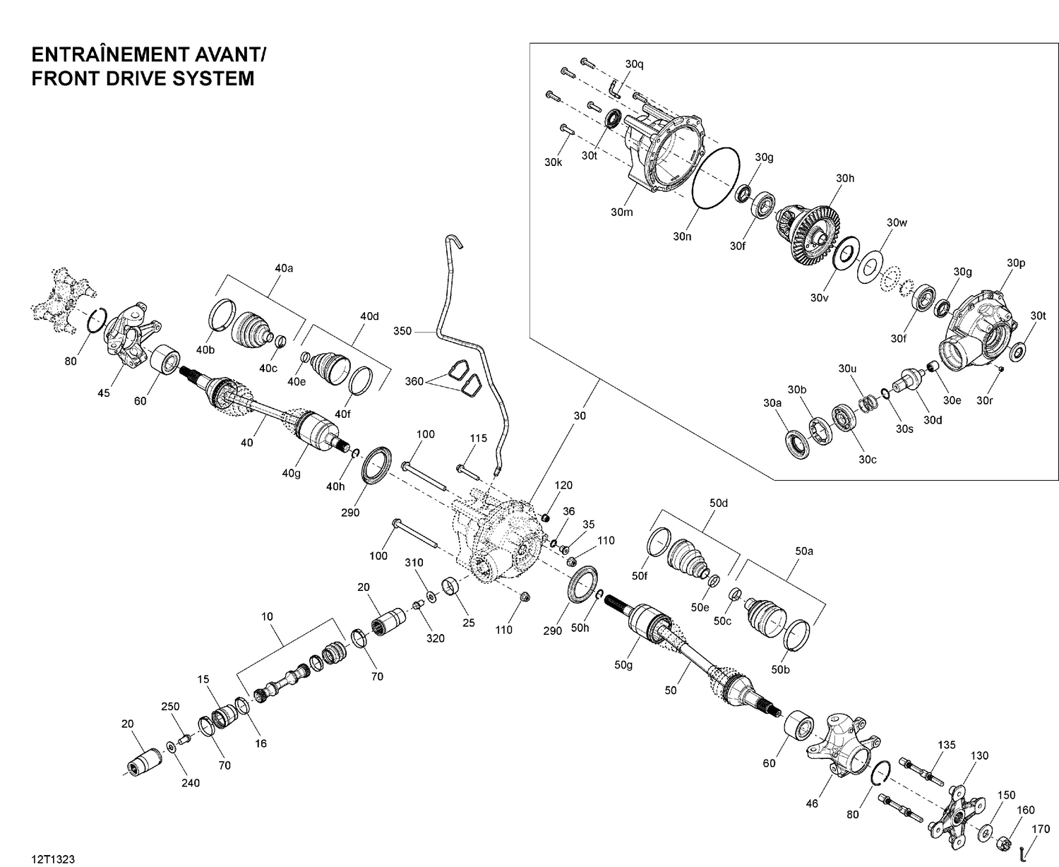 07- Drive System, Front