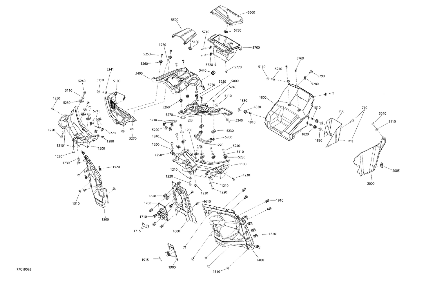 09- Cab Interior Maverick MAX - North America - Front Upper Section