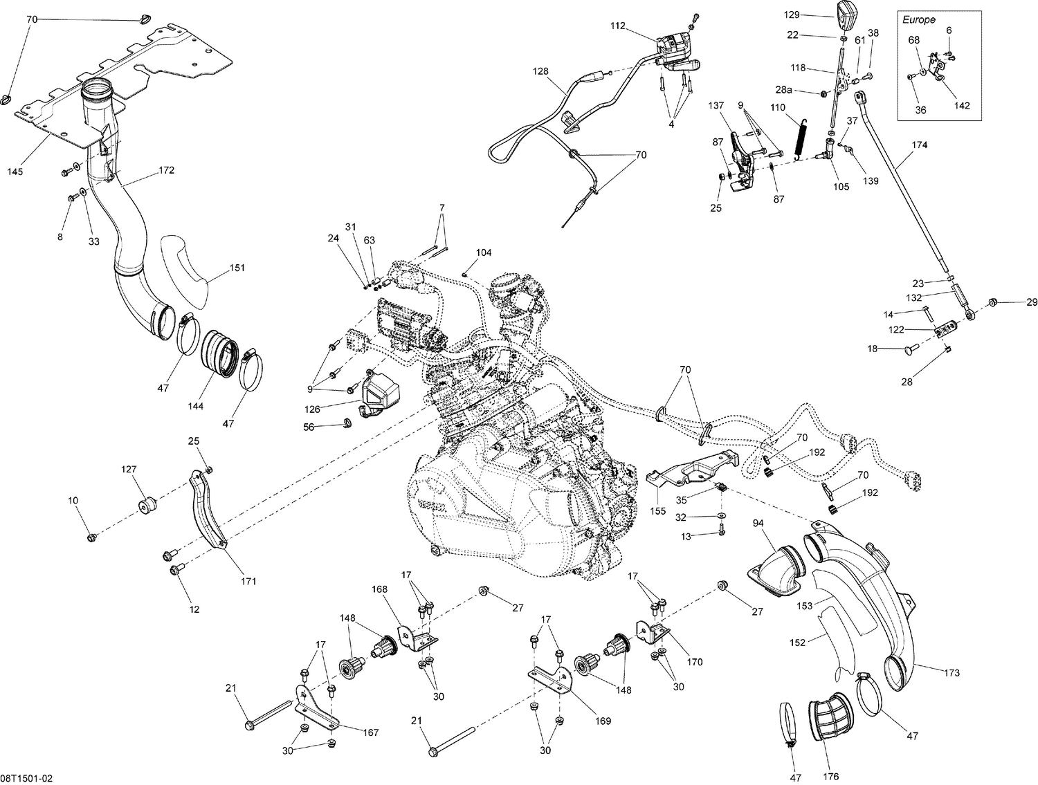 01- Engine And Engine Support _08T1502