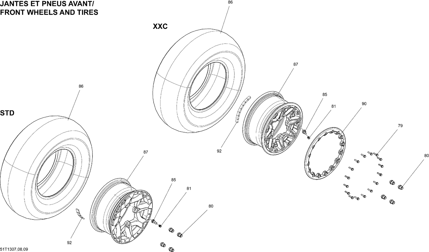07- Wheels And Tires Front