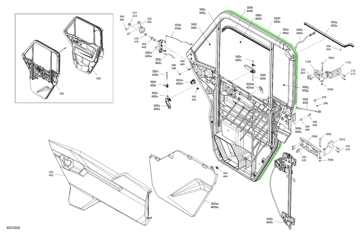 07- Enclosure Cab - Doors