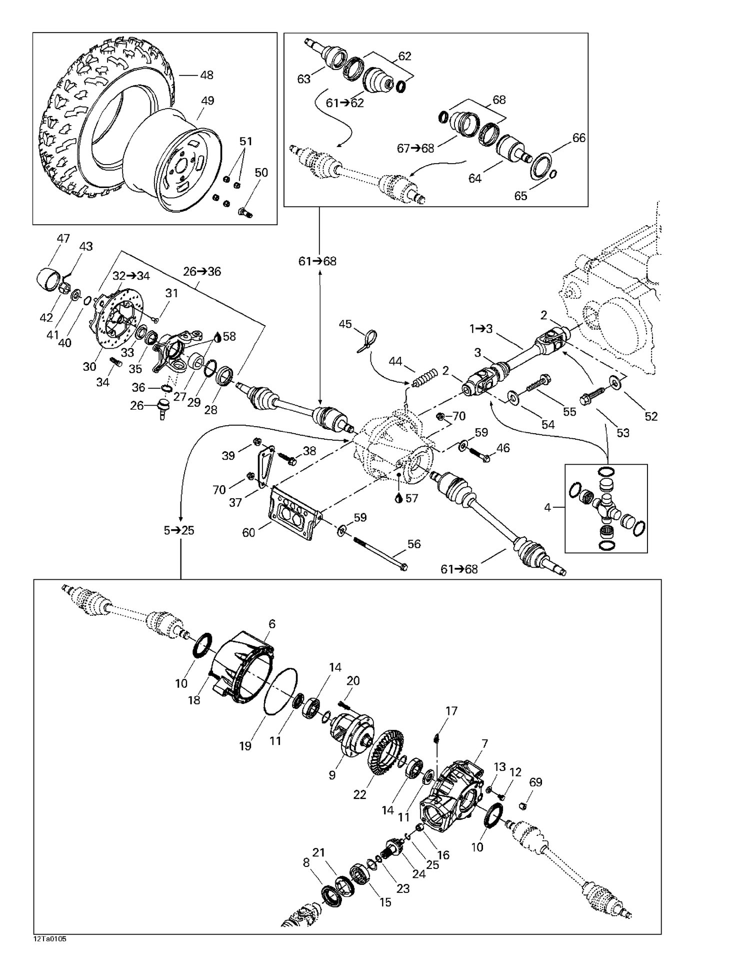 05- Drive System, Front
