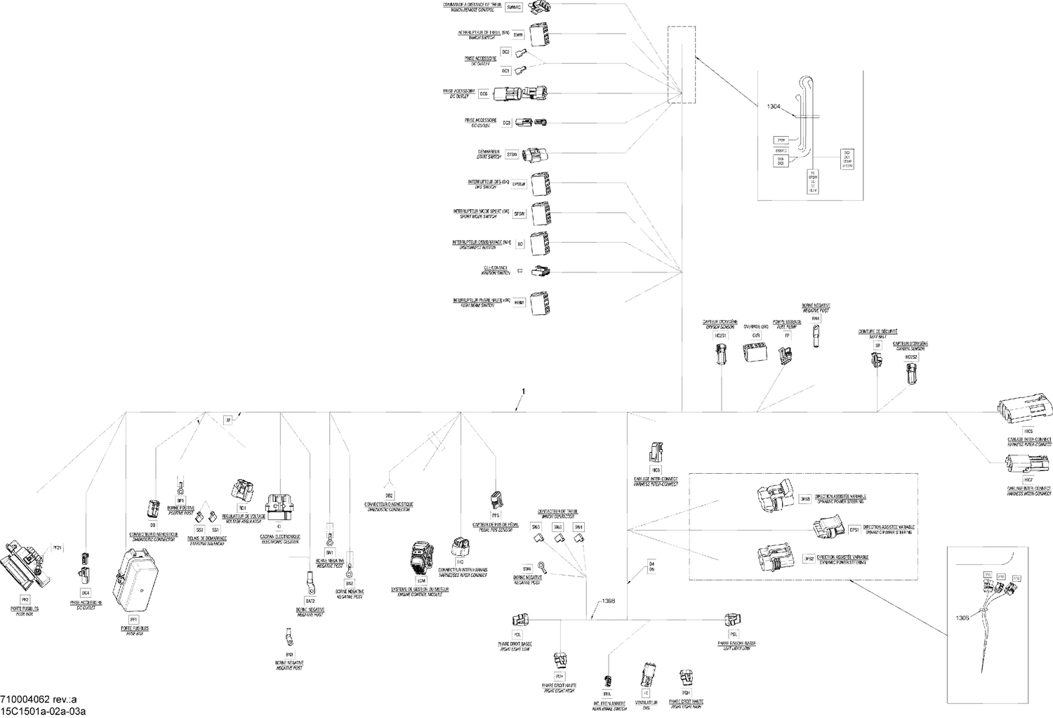 10- Electrical Harness Main Harness_15C1501a