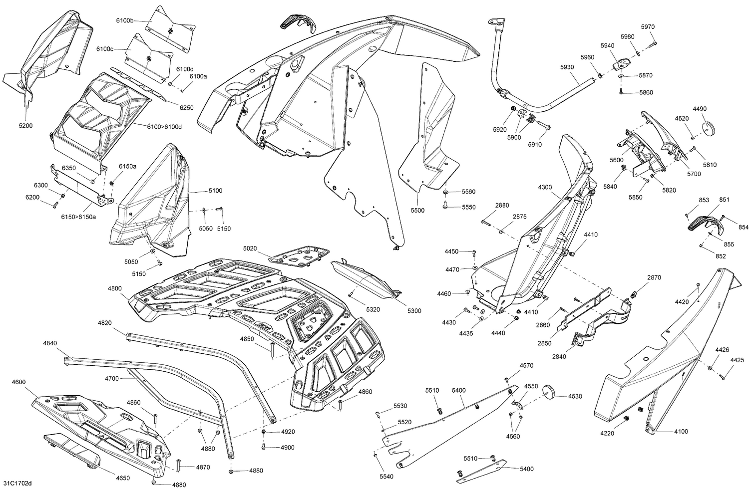 09- Body And Accessories - Rear Section All Models