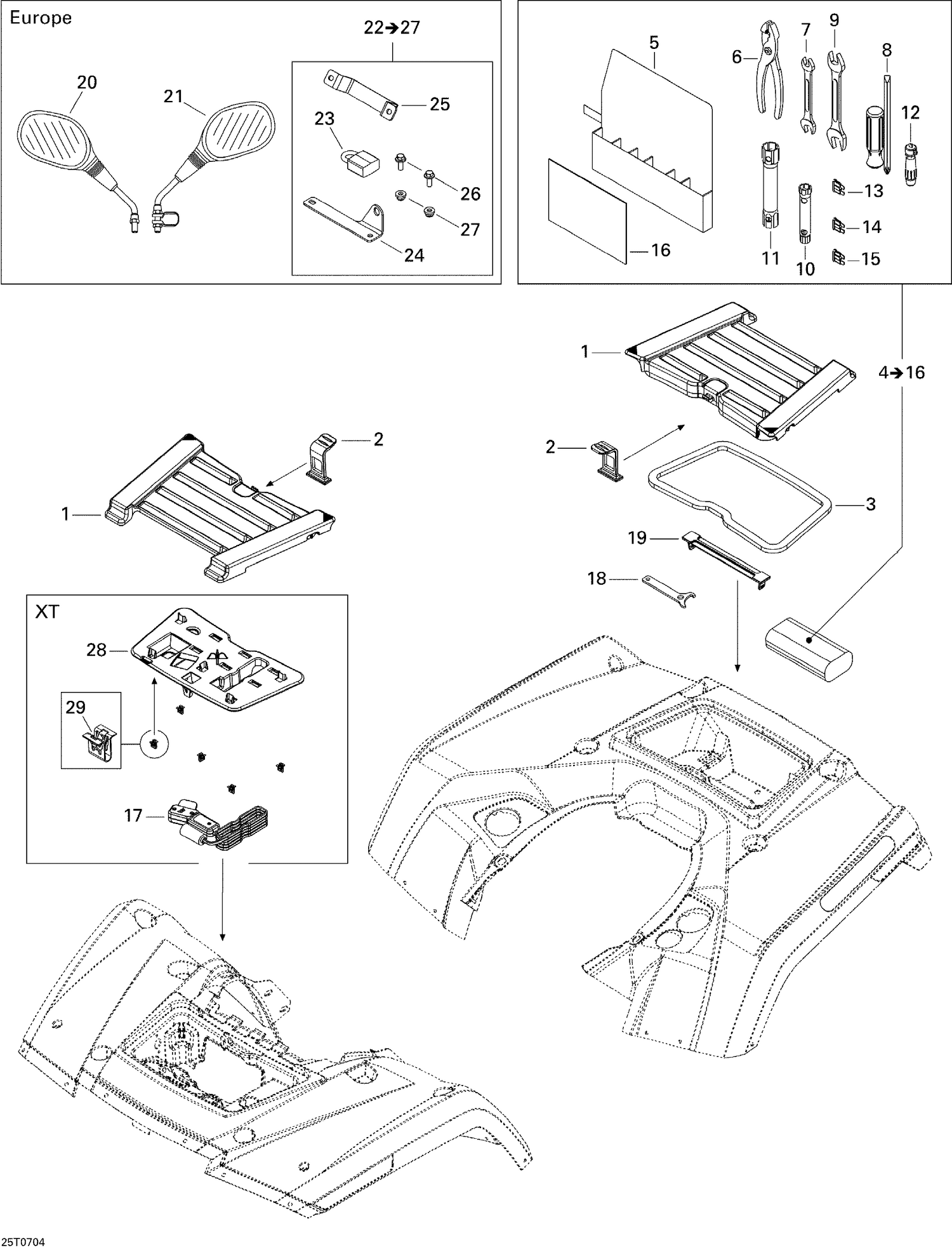 09- Front and Rear Trays STD