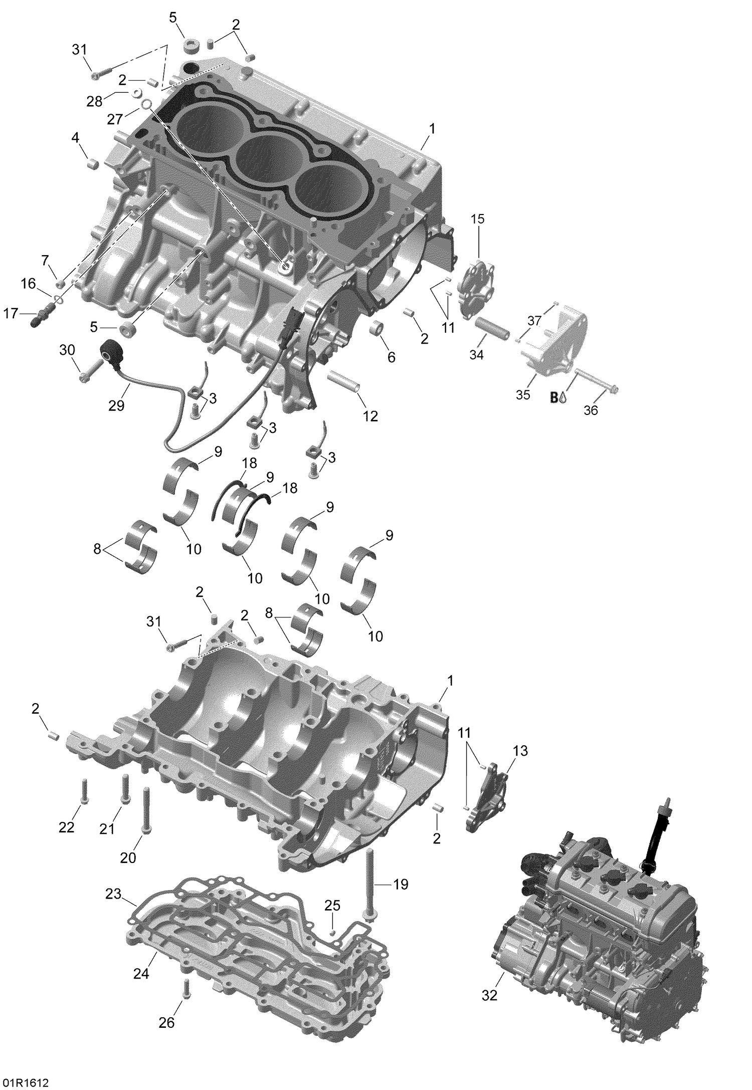 01- Crankcase