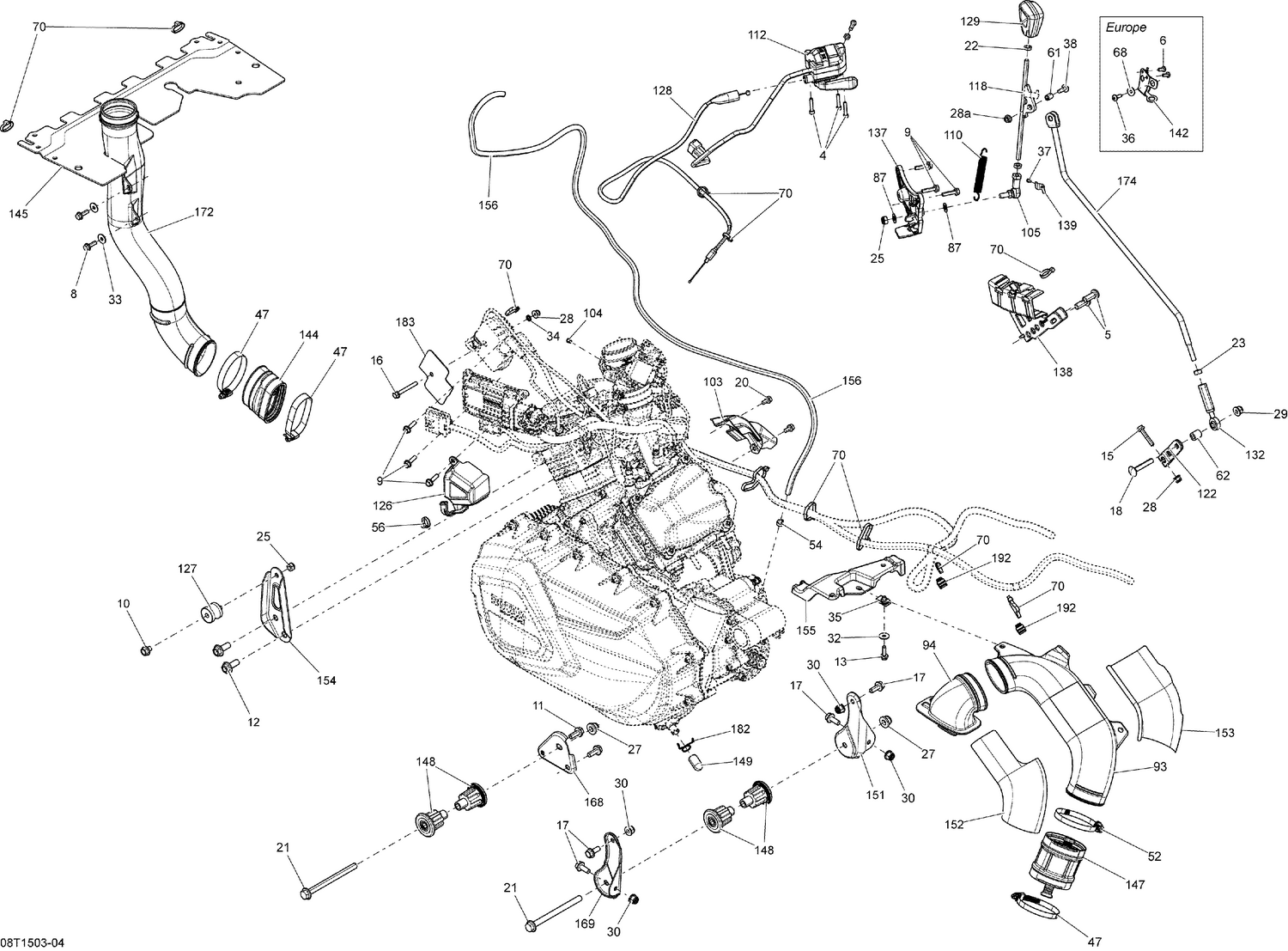 01- Engine And Engine Support _08T1504