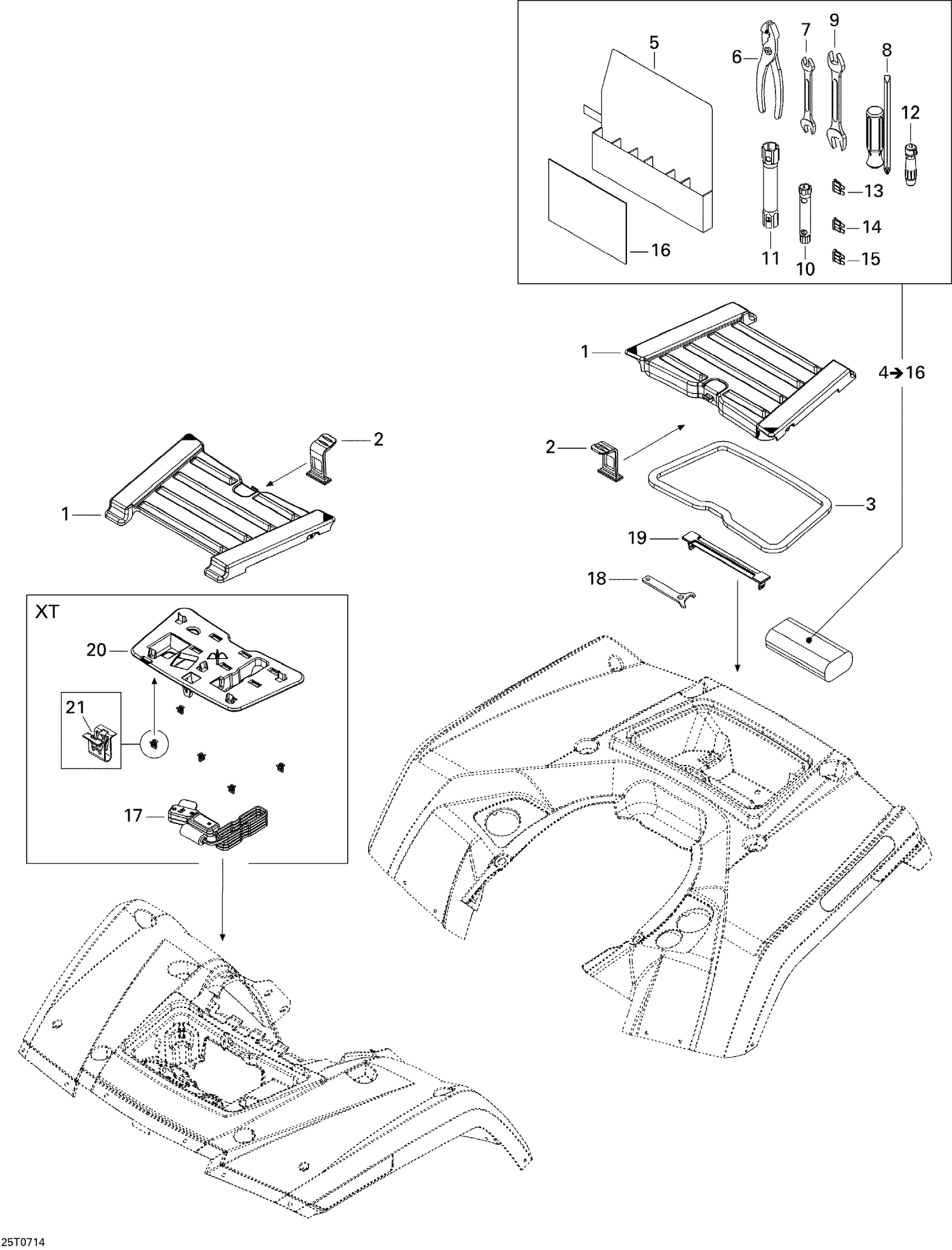 09- Front and Rear Trays STD