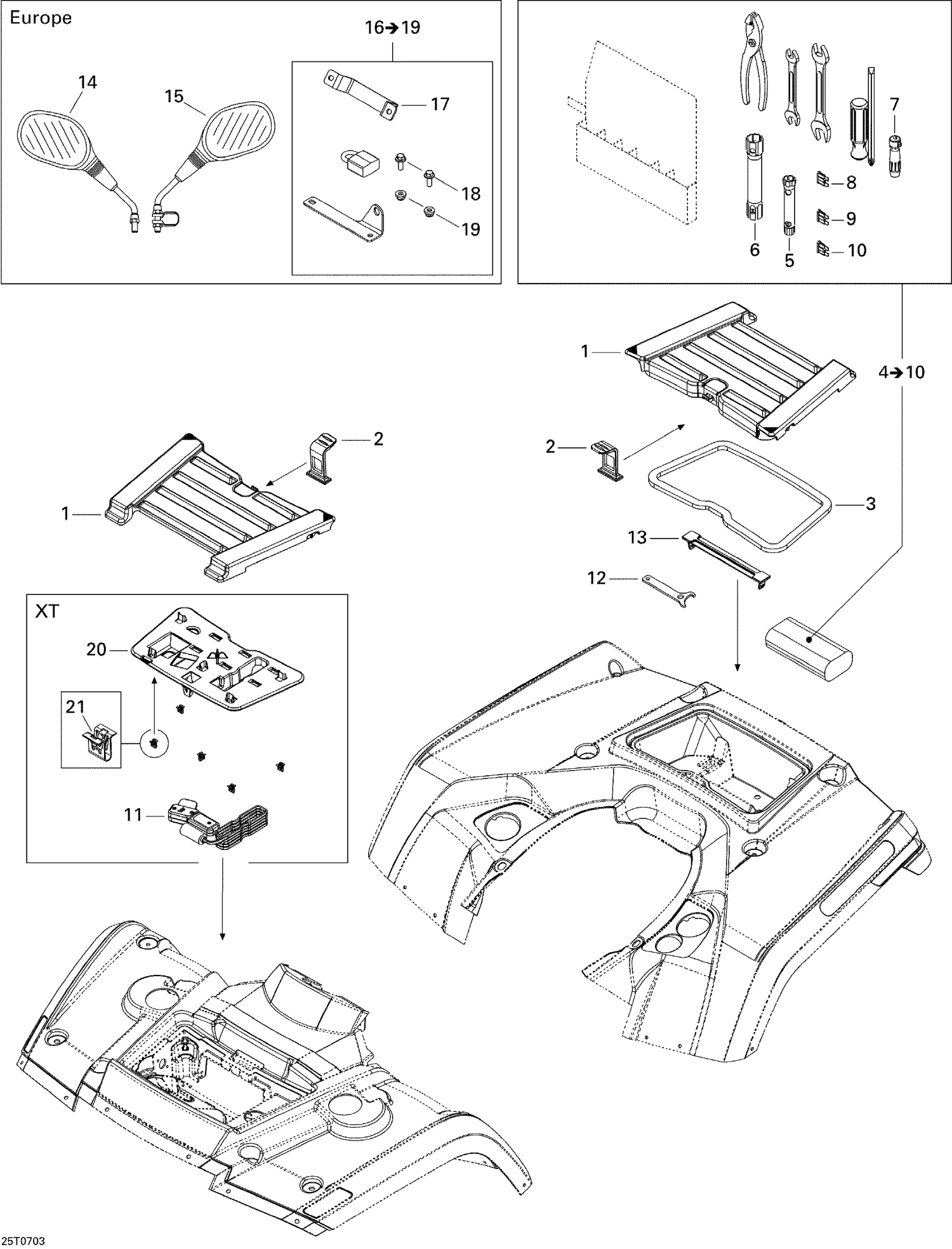 09- Front and Rear Trays STD