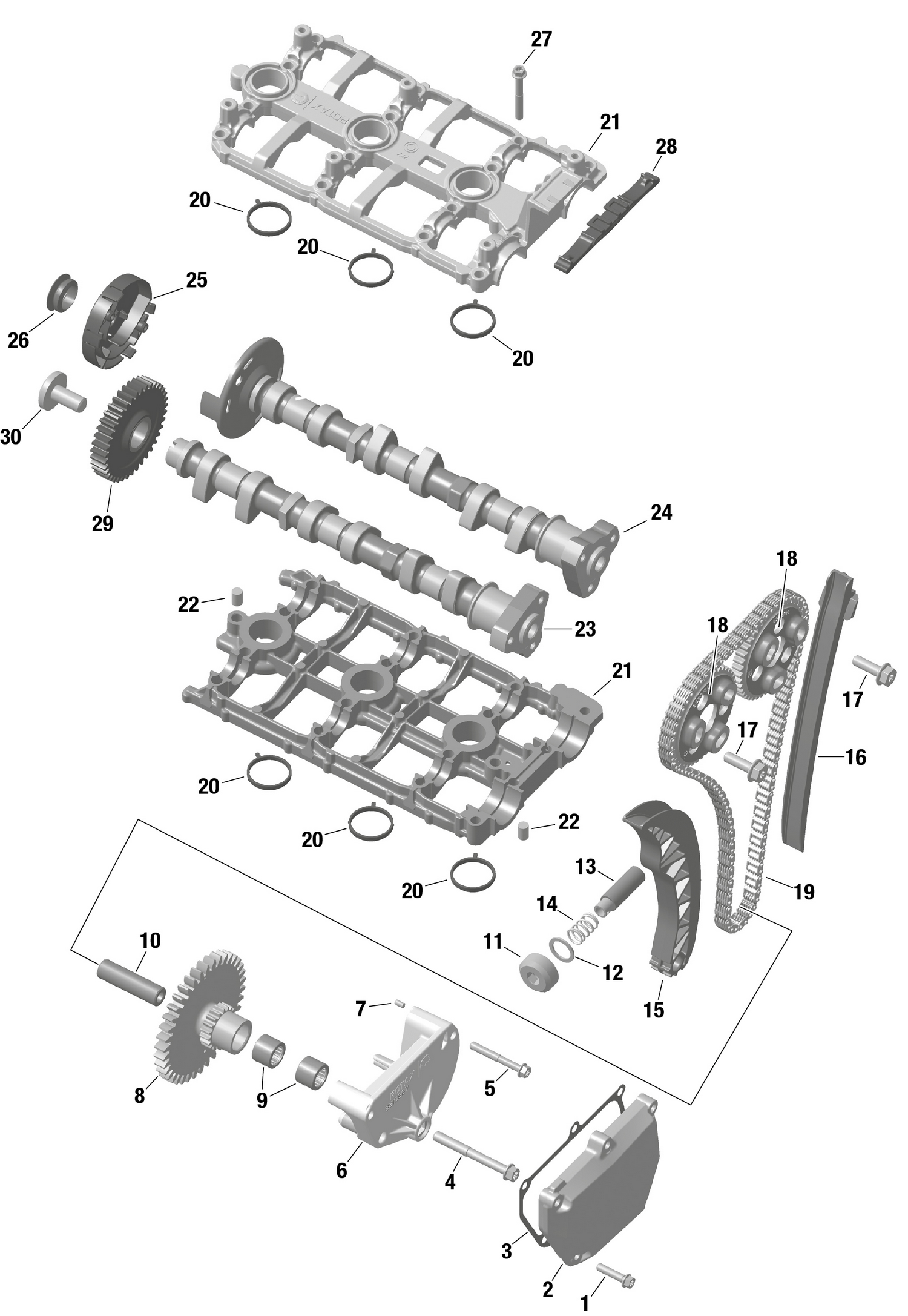 01- ROTAX - Valve Train