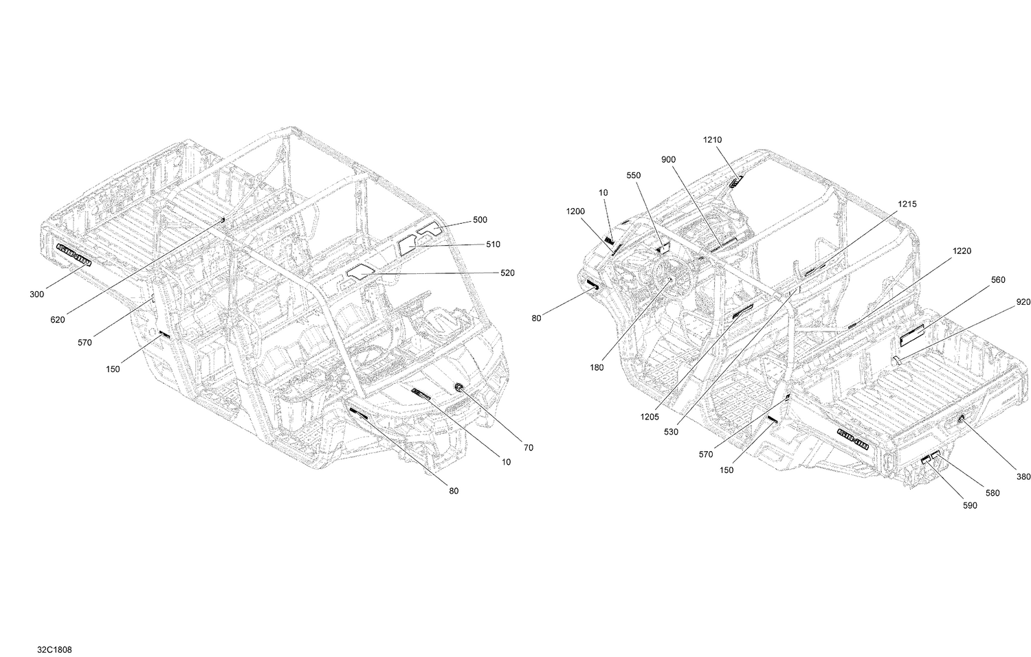 09- Decals Defender MAX HD8 - Package BASE
