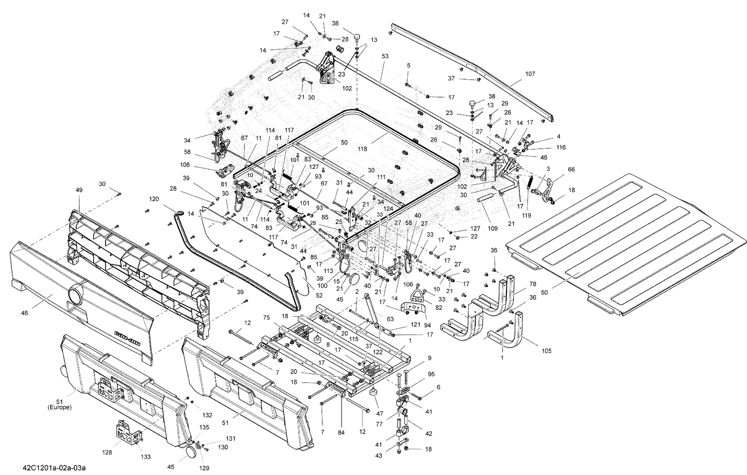 09- Rear Cargo Box 1 Common Parts