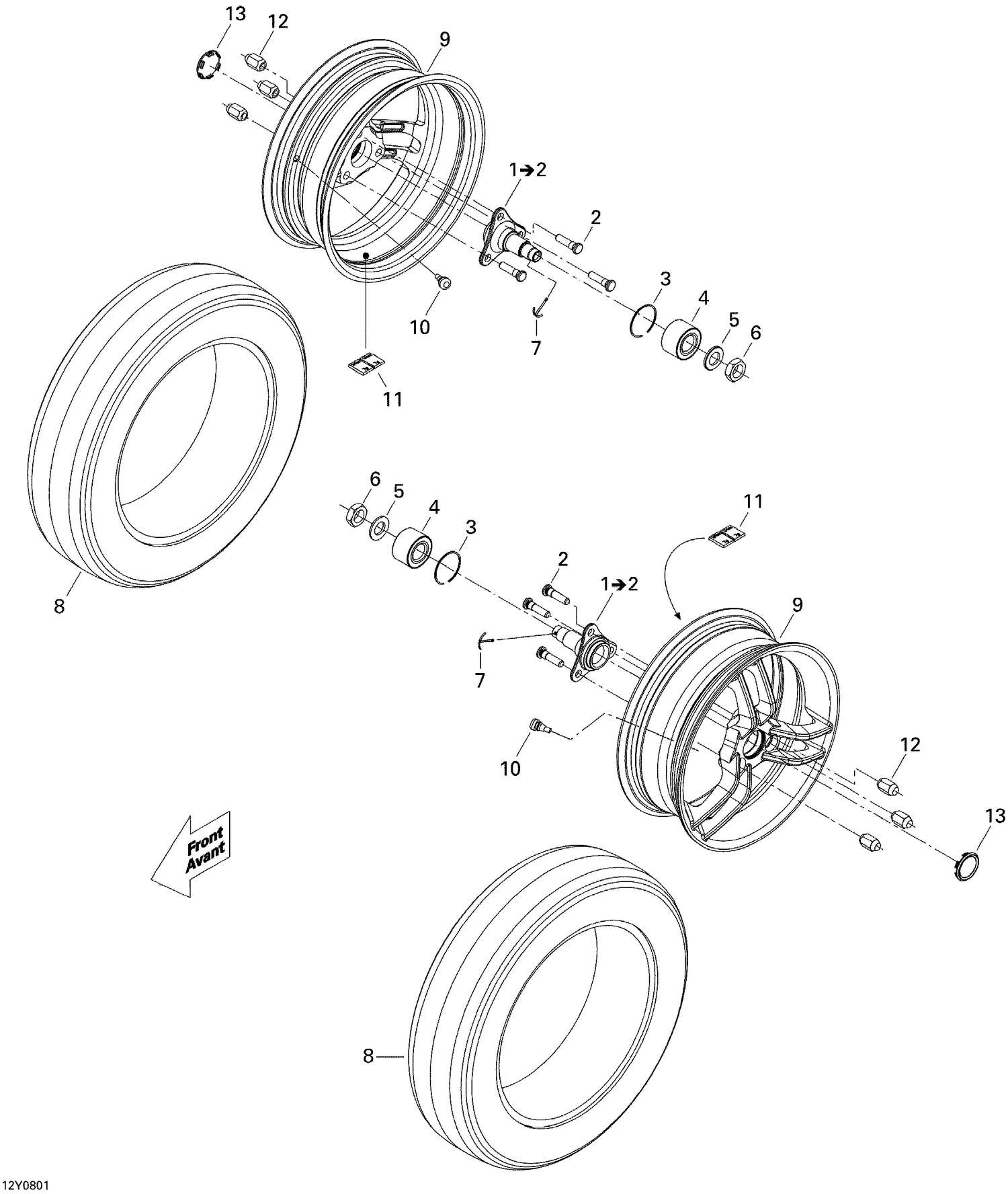 07- Drive System, Front