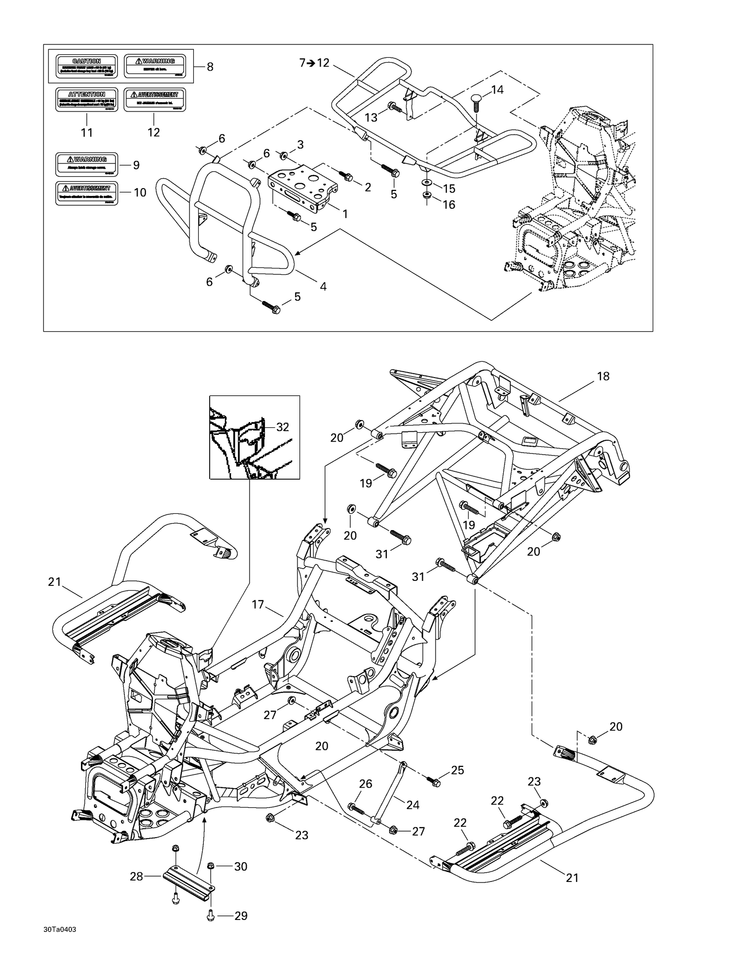 09- Frame And Luggage Racks