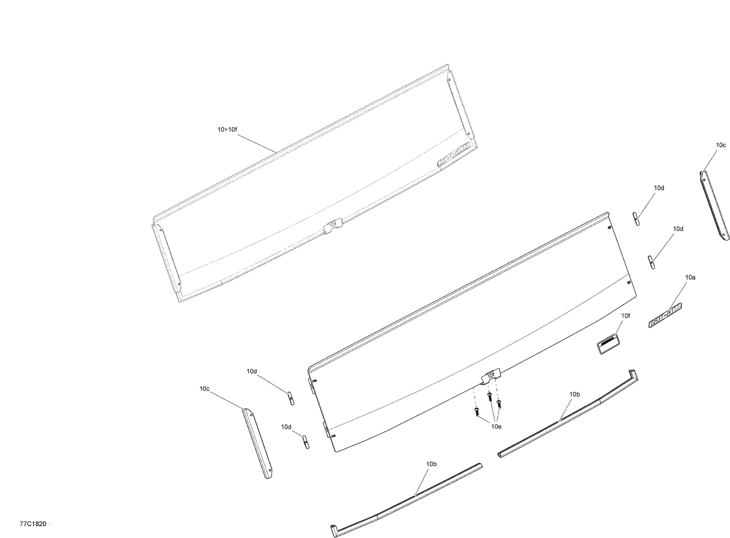 09- Cab Interior Defender - Hunter Package