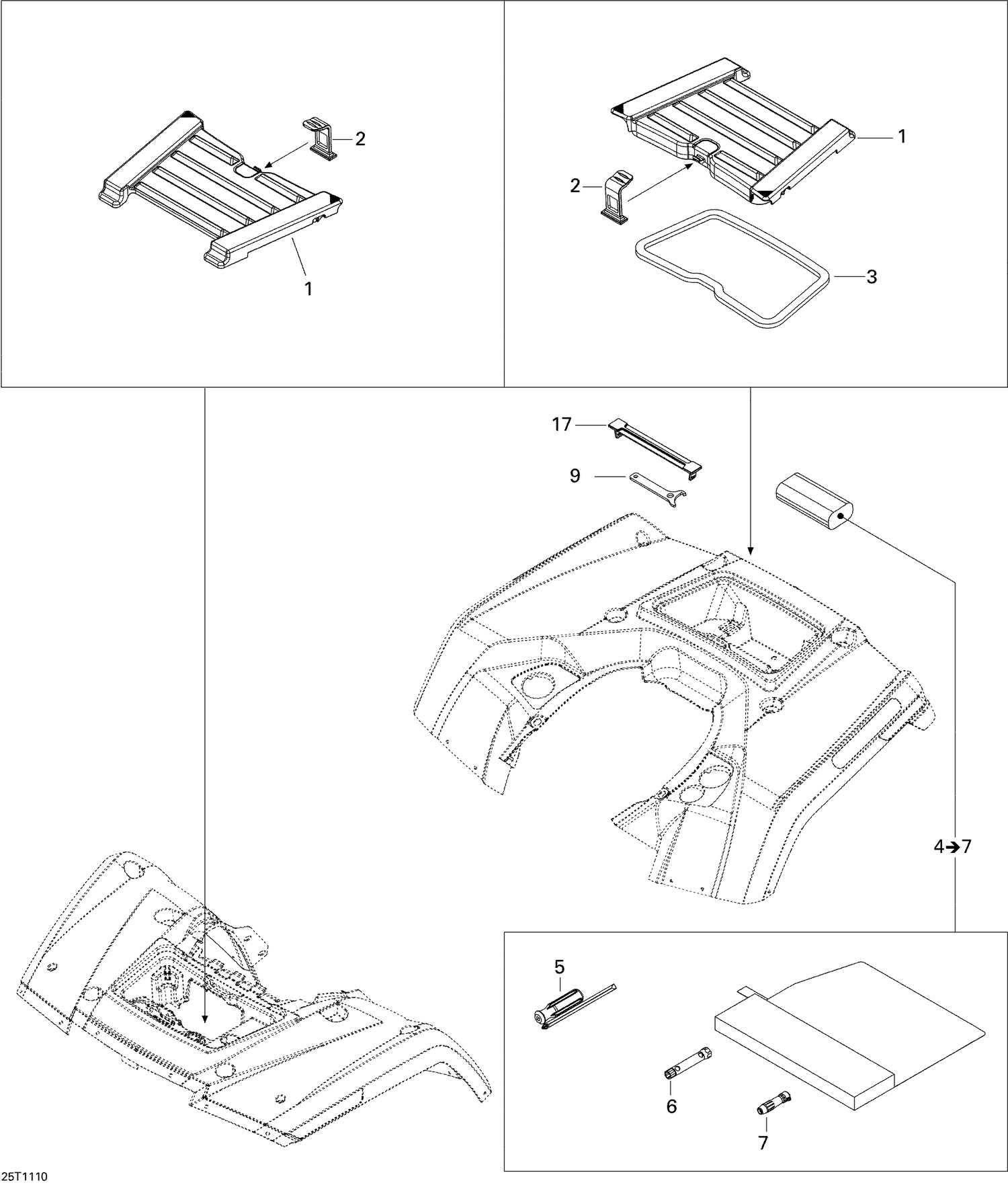 09- Front and Rear Trays