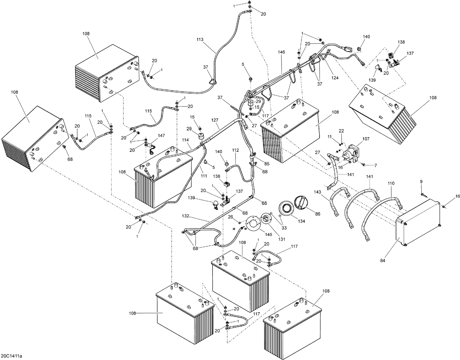 10- Electrical System Batteries_20C1411a