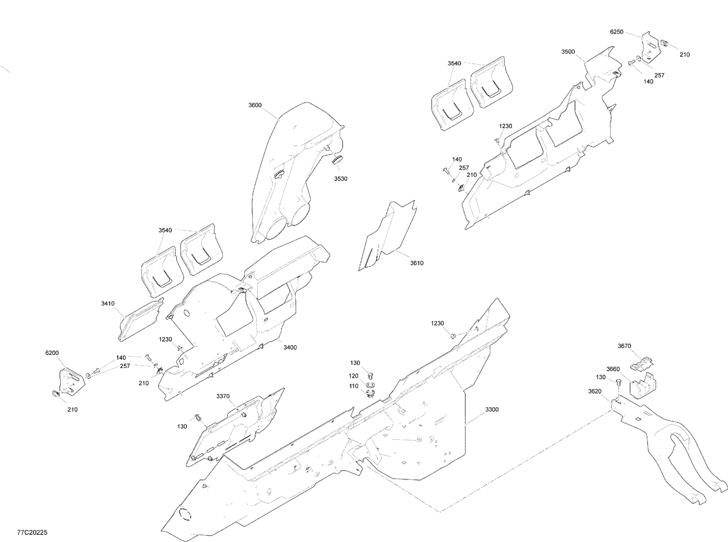 09- Cab Interior - Back Wall Section