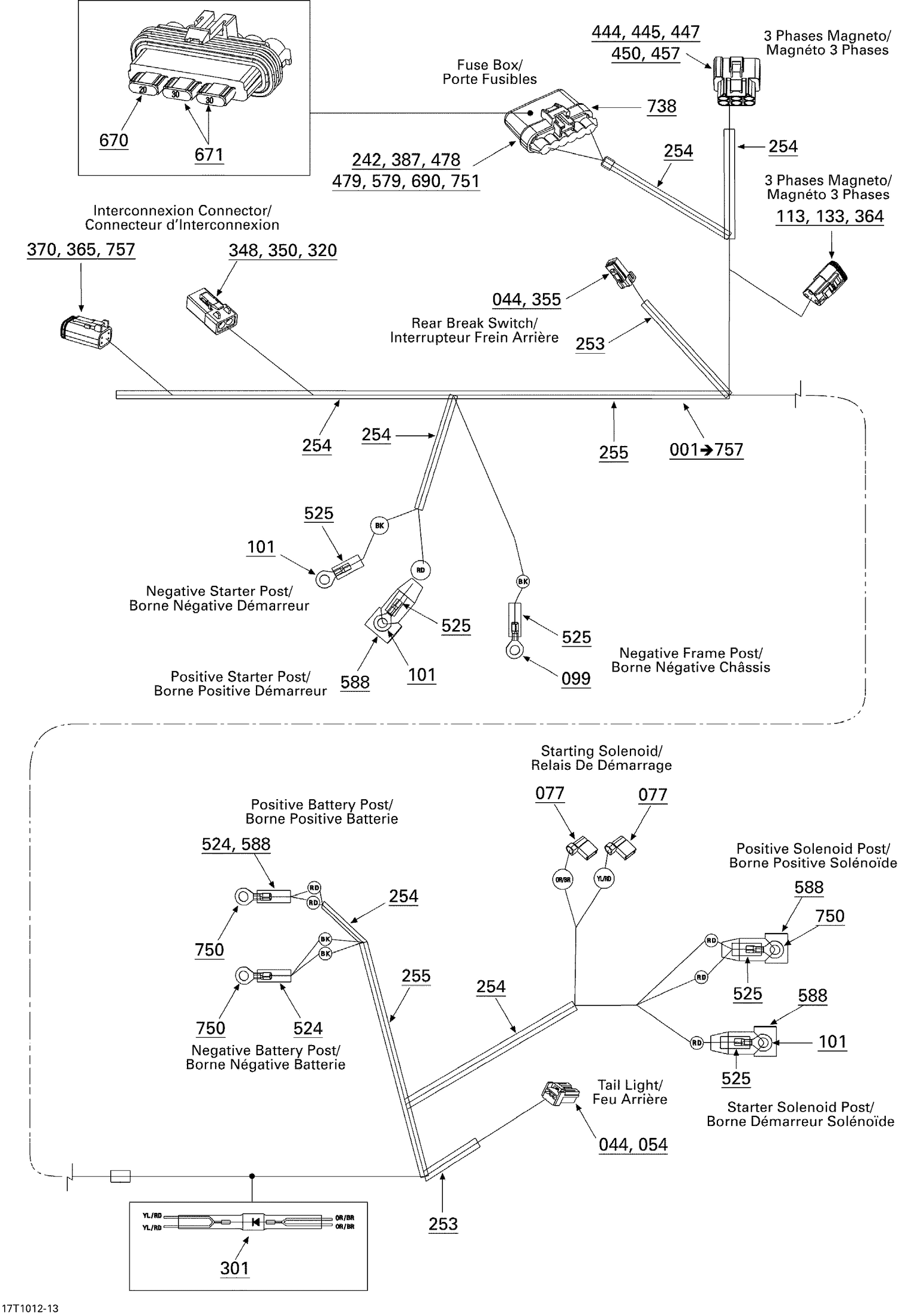 10- Electrical Harness, Rear Section