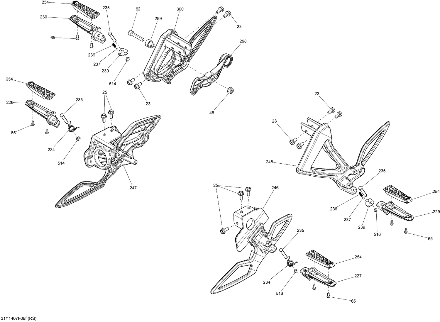 09- Body And Accessories Footrest_31Y1408f