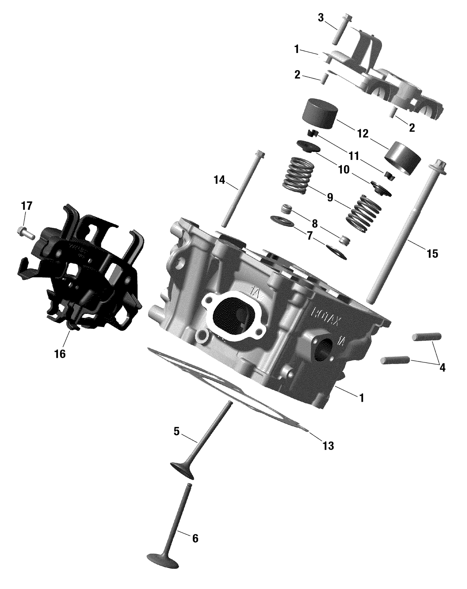 01- ROTAX - Cylinder Head