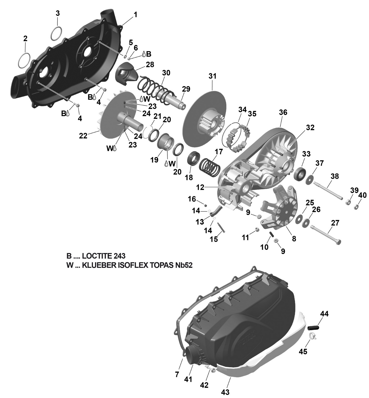 05- Transmission - 1000 EFI