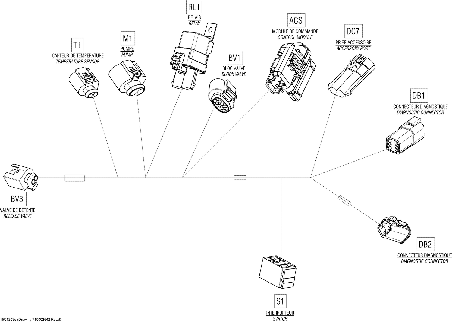 10- Electrical Harness Air Compressor