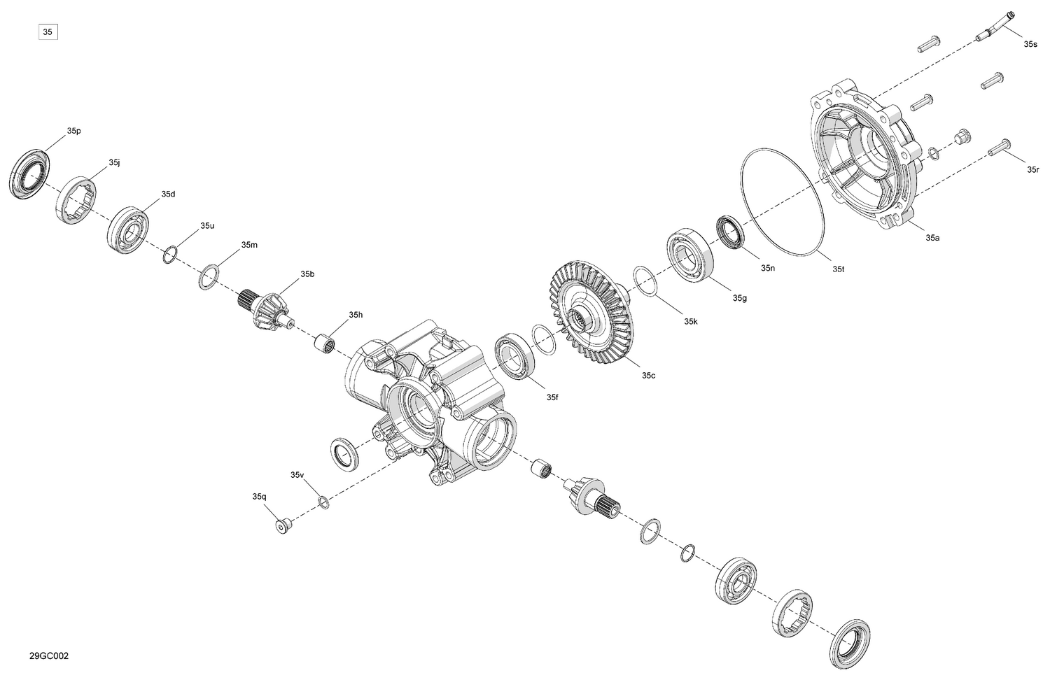 04- Drive - Middle Drive Unit