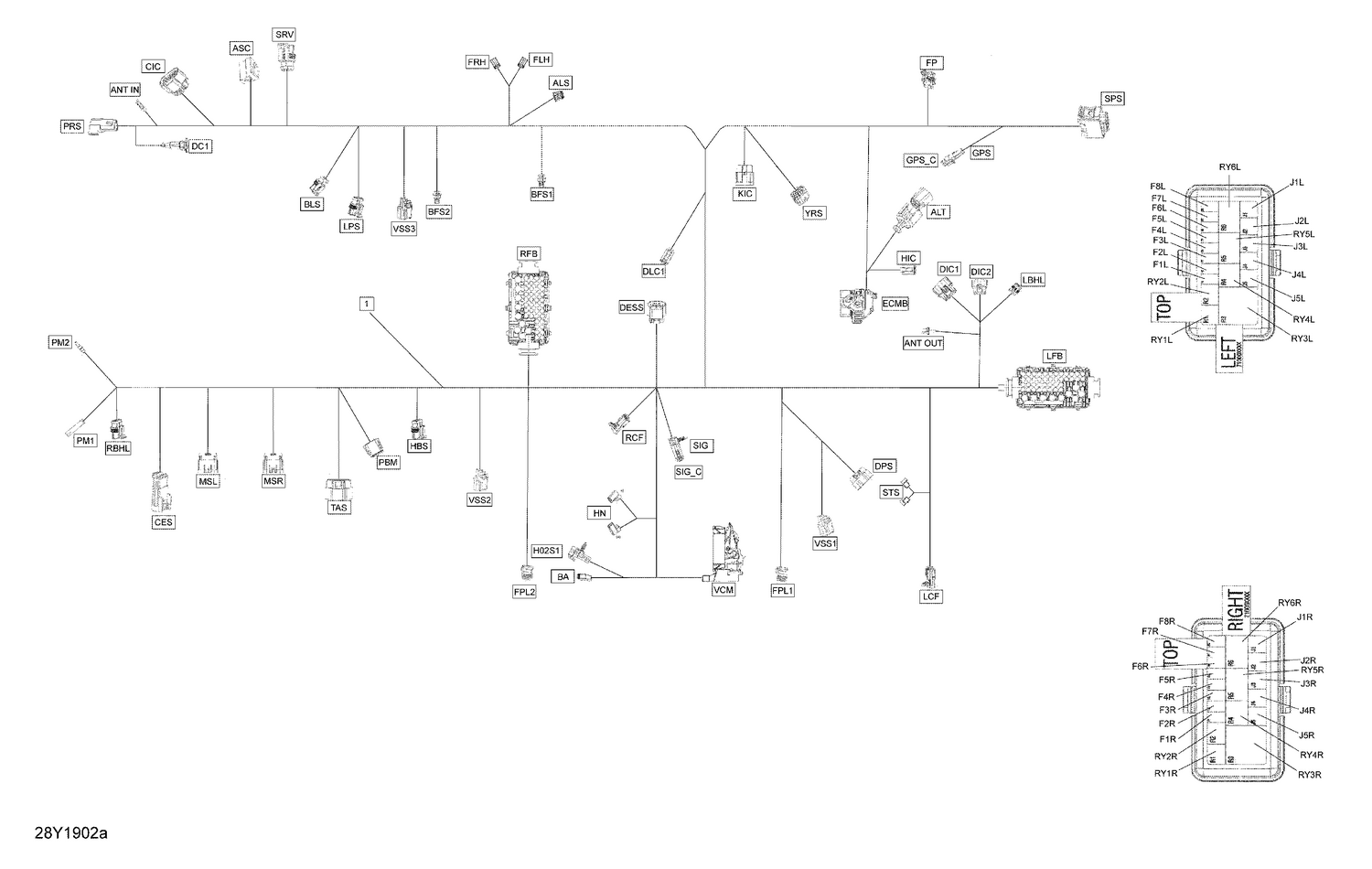 10- Frame Harness 710005447