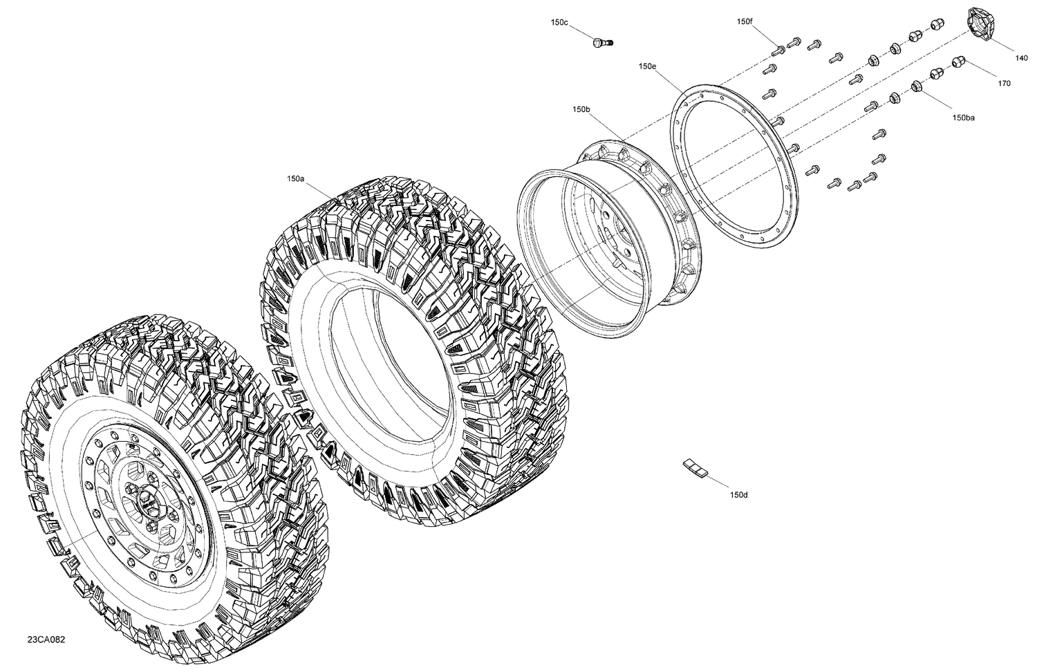 04- Drive - Rear Wheels - XTP