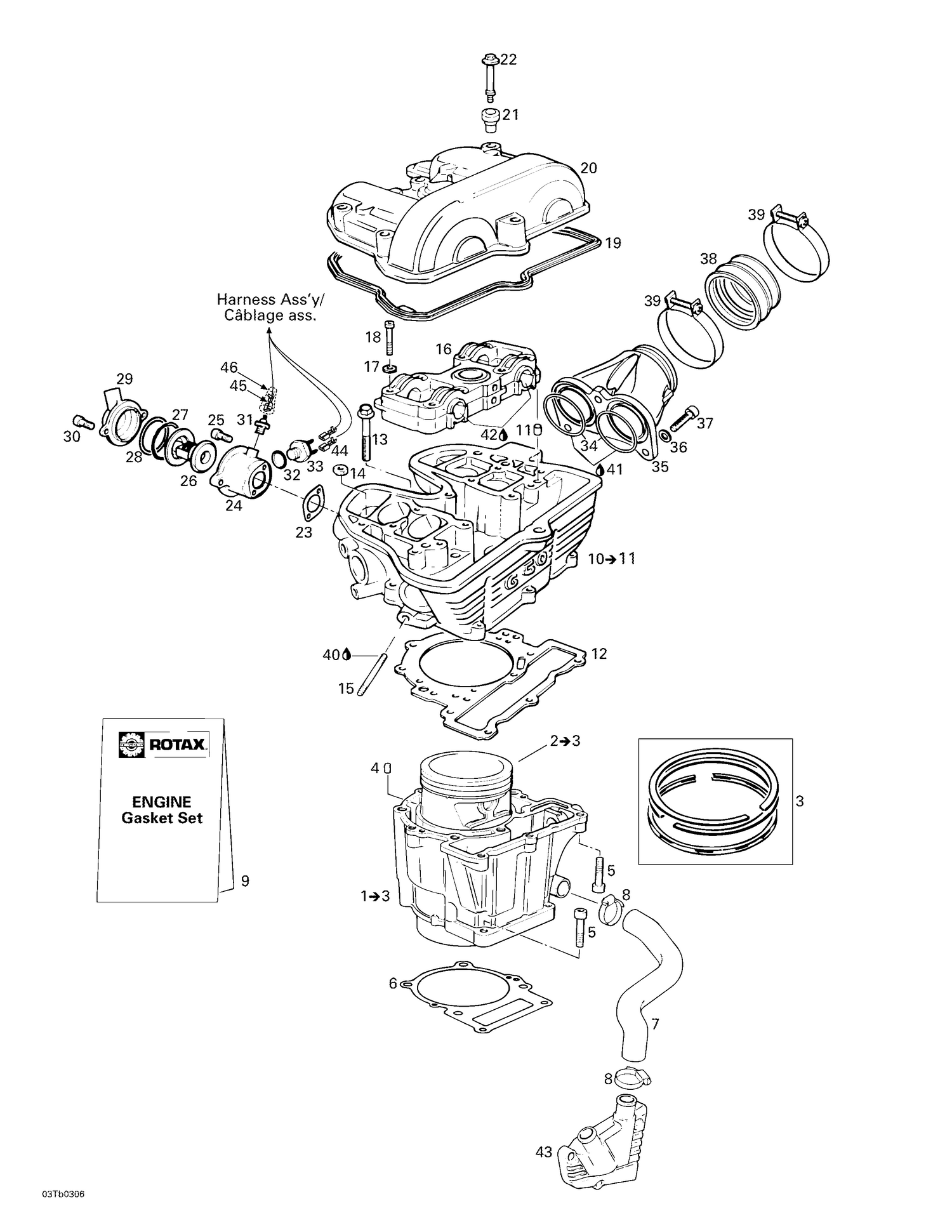 01- Cylinder, Cylinder Head