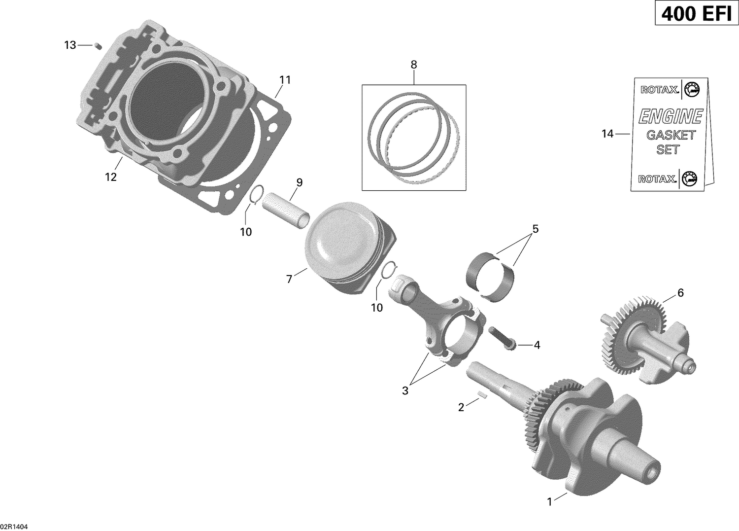 01- Crankshaft And Pistons